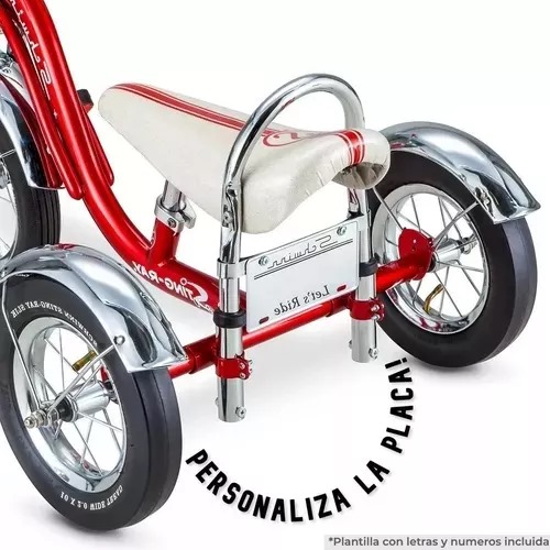 Triciclo Schwinn Vintage Color Rojo 