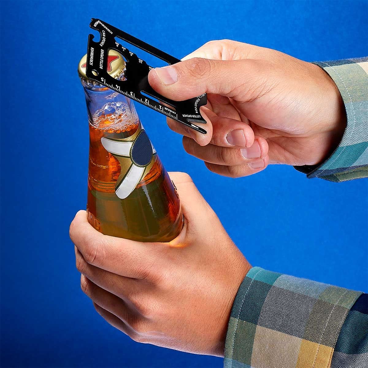 Llavero Multiherramienta, Herramienta de Bolsillo tarjeta multiusos de bolsillo