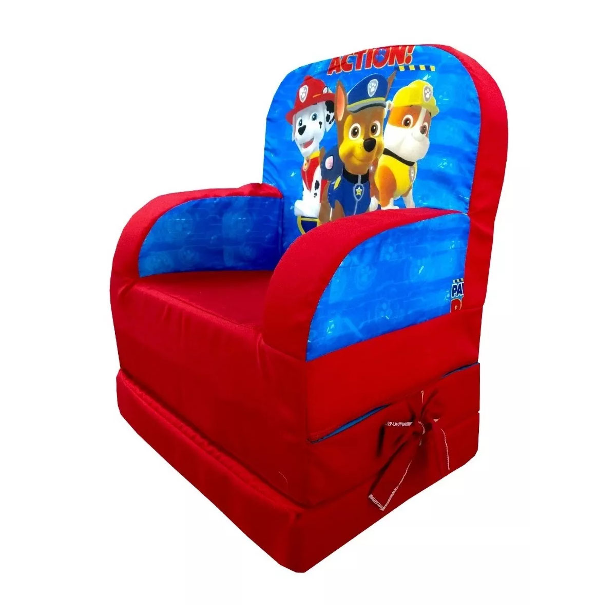  Sillon Cama Infantil Sofa Individual Niño Paw Patrol.