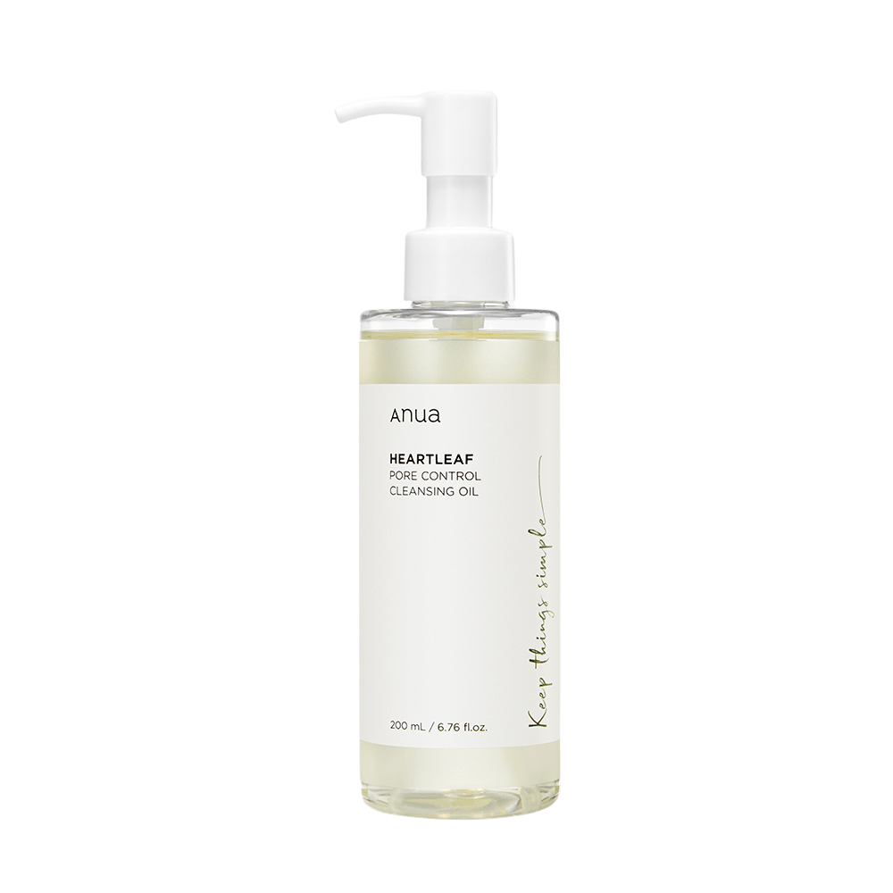 ANUA HEARTLEAF PORE CONTROL CLEANSING OIL 200 ml | Limpiador par control de grasa de poros