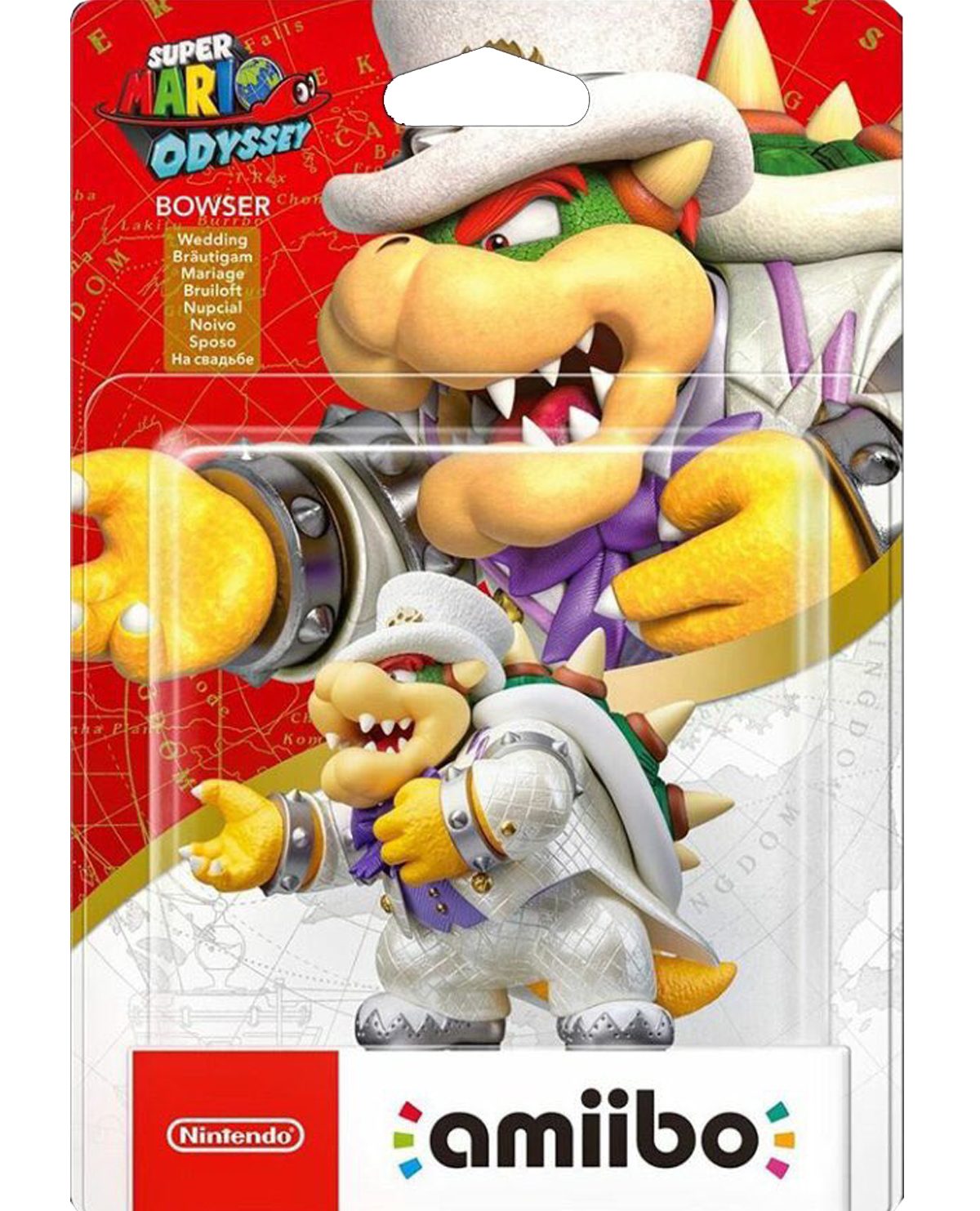 Amiibo Super Mario Odyssey Bowser Wedding Outfit - Game Center