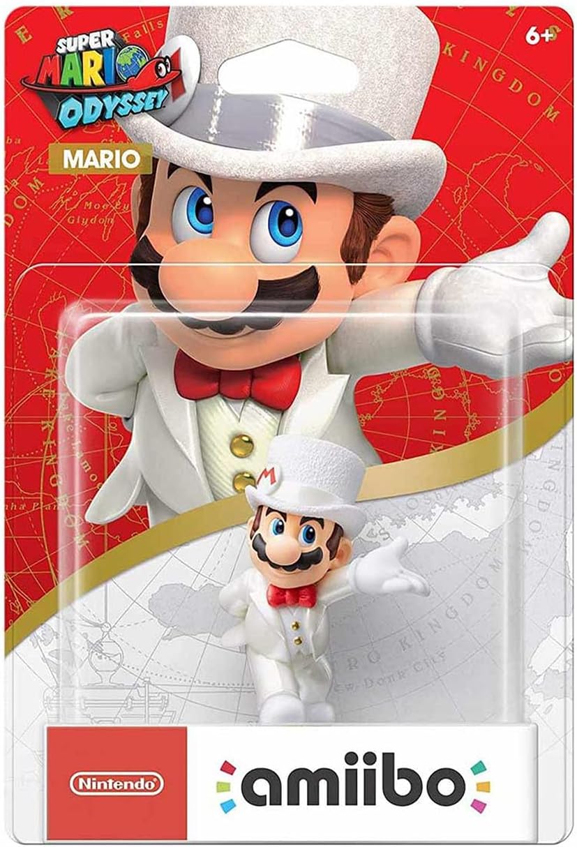 Amiibo Super Mario Odyssey Mario Wedding Outfit - Game Center