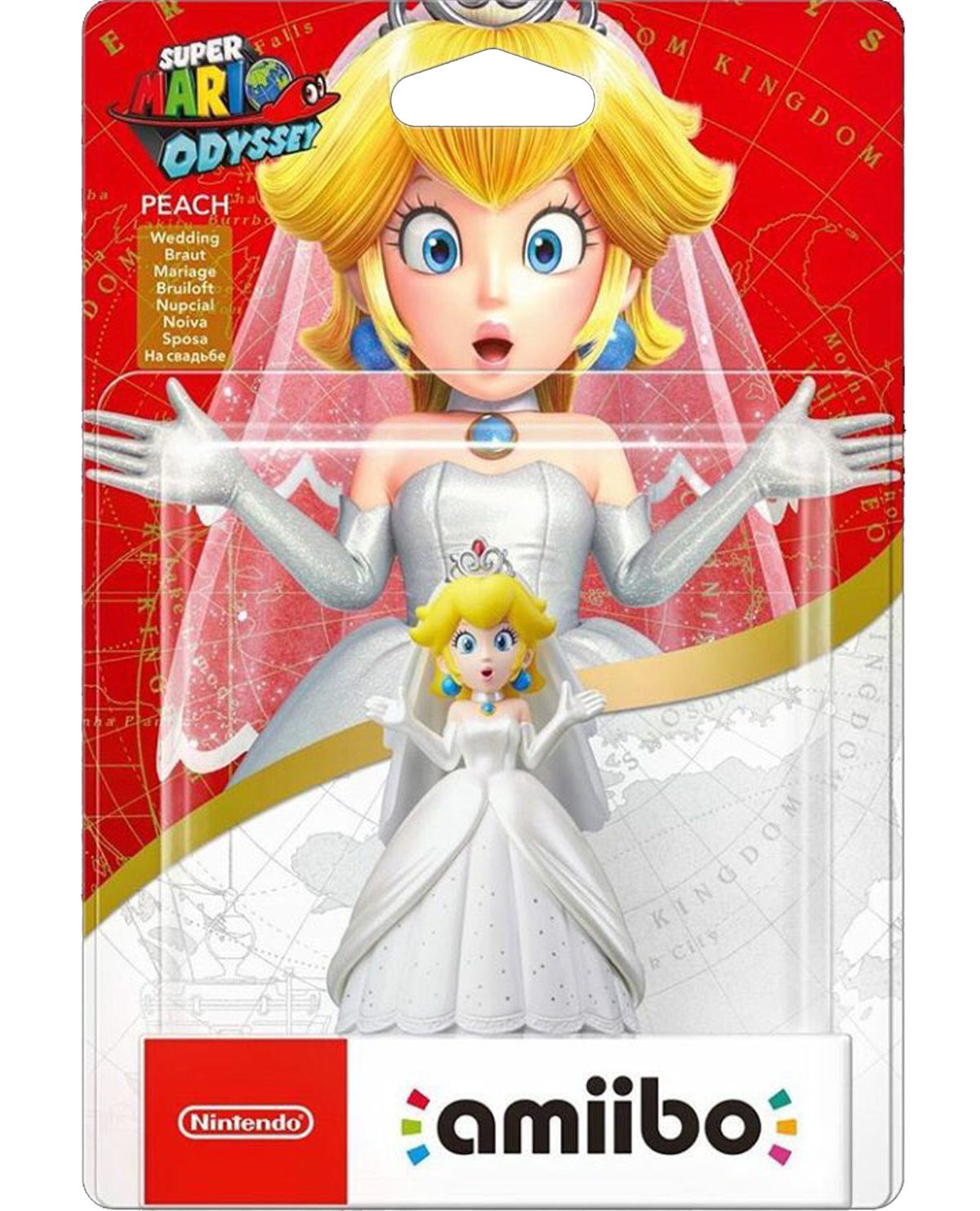 Amiibo Super Mario Odyssey Peach Wedding Outfit - Game Center