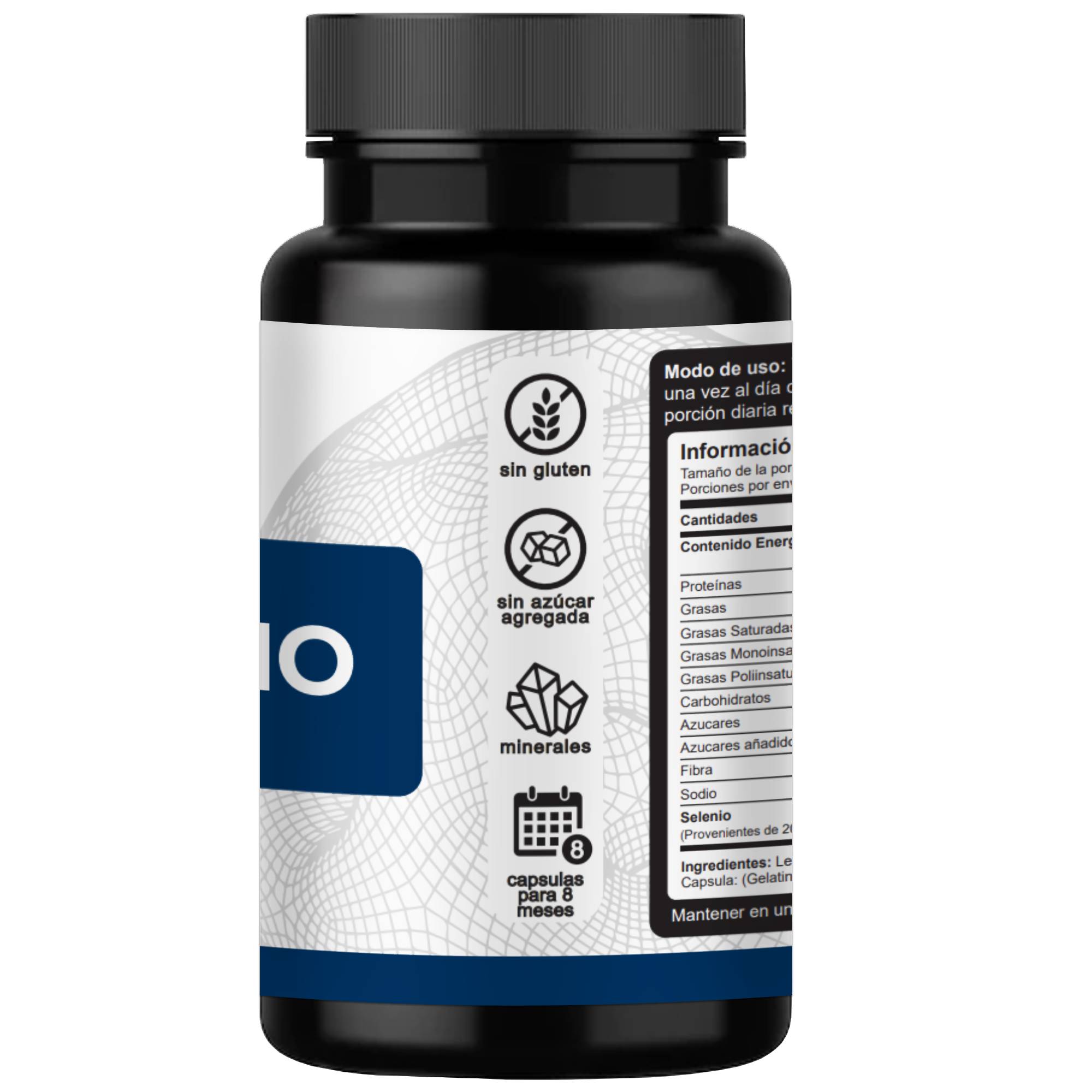 Selenio 200mg VNAT 240 caps. Antioxidante, Anticancerígeno Selenium 