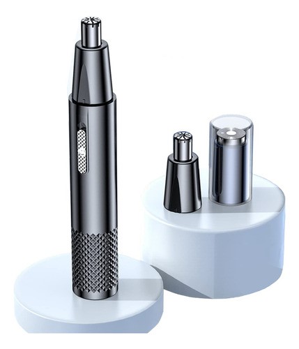 "Cortadora De Vello Nasal Eléctrica 2 En 1, Afeitadora Recargable negra "