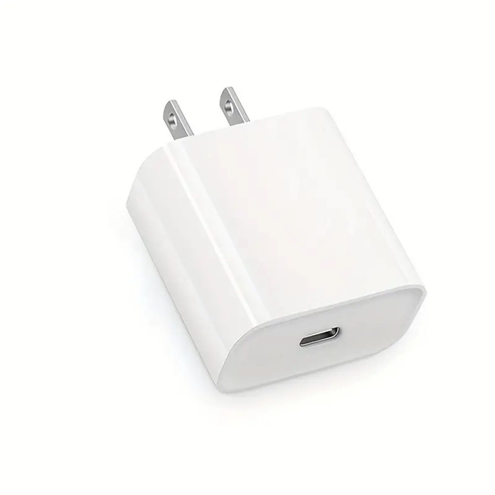 Cargador para Iphone 22 W cable y cubo.