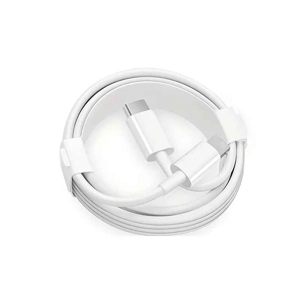 Cargador para Iphone 22 W cable y cubo.