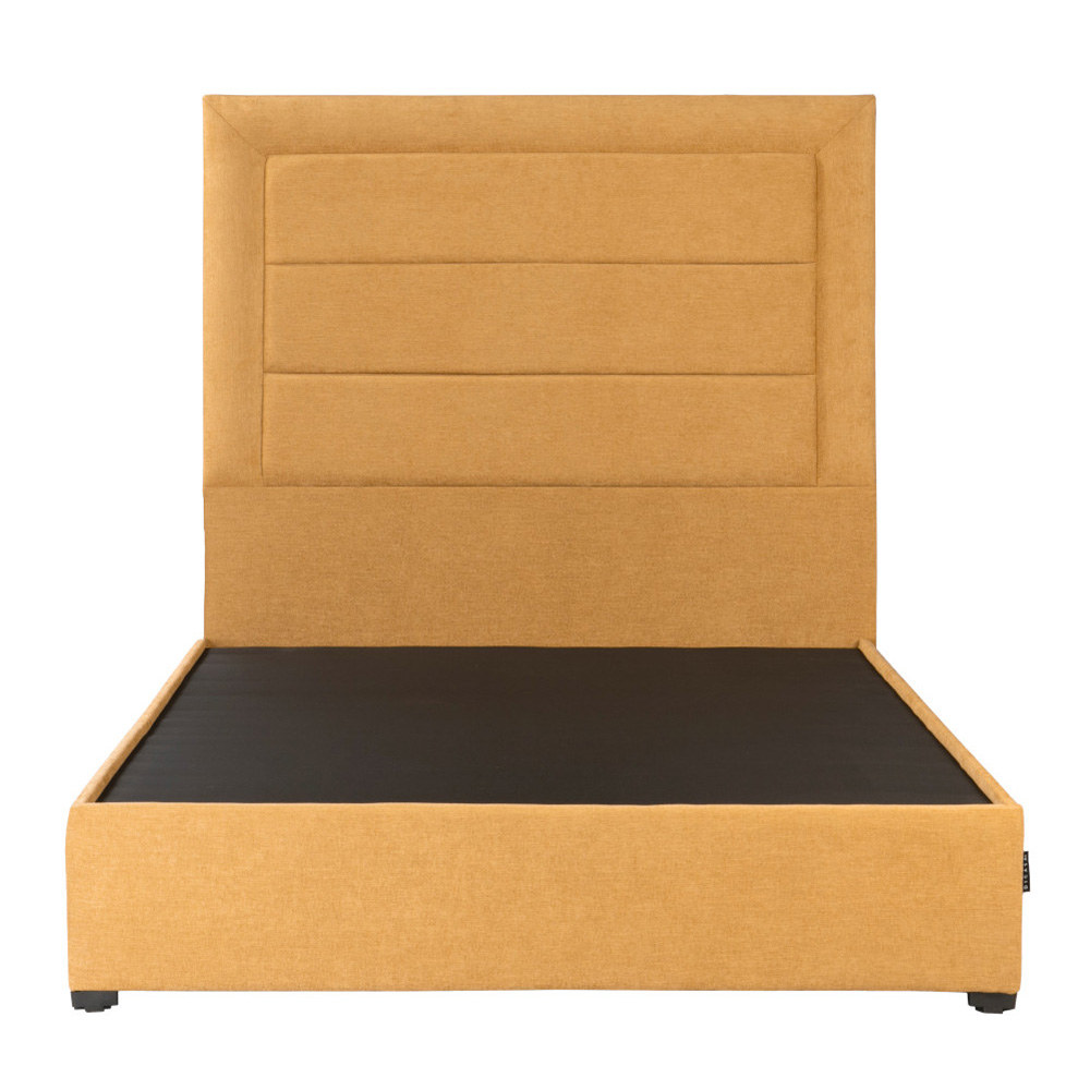 Cabecera Individual Dicasa Blend Con Base Cama Mostaza