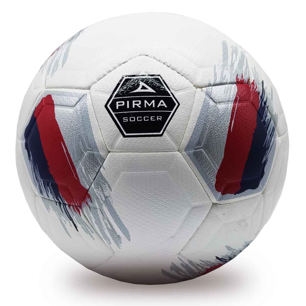 Balón Pirma Blanco Rojo Número 4 Futbol Deportivo 