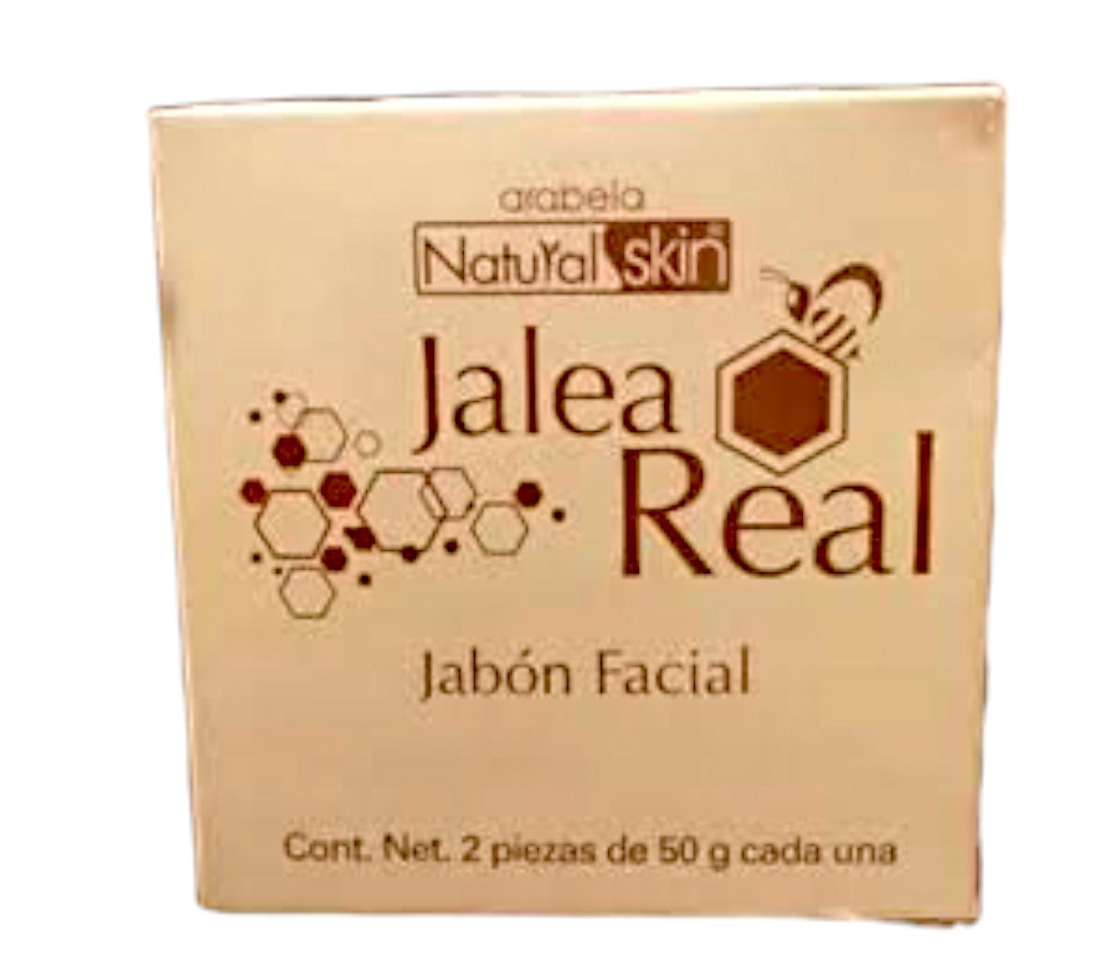 Jabón Facial Jalea Real Caja Con 2 Piezas De 50g C/u