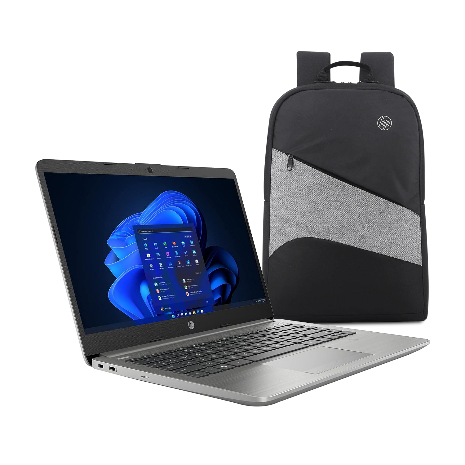 Hp 240 G9 14" Celeron 8Gb 256Gb Más Mochila
