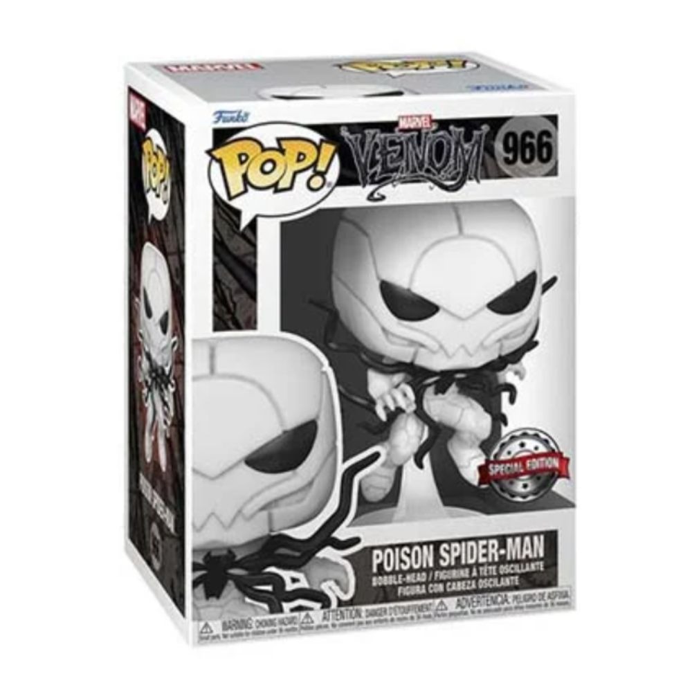 Funko Pop Marvel Poison Spiderman 966 Venom Edicion Especial