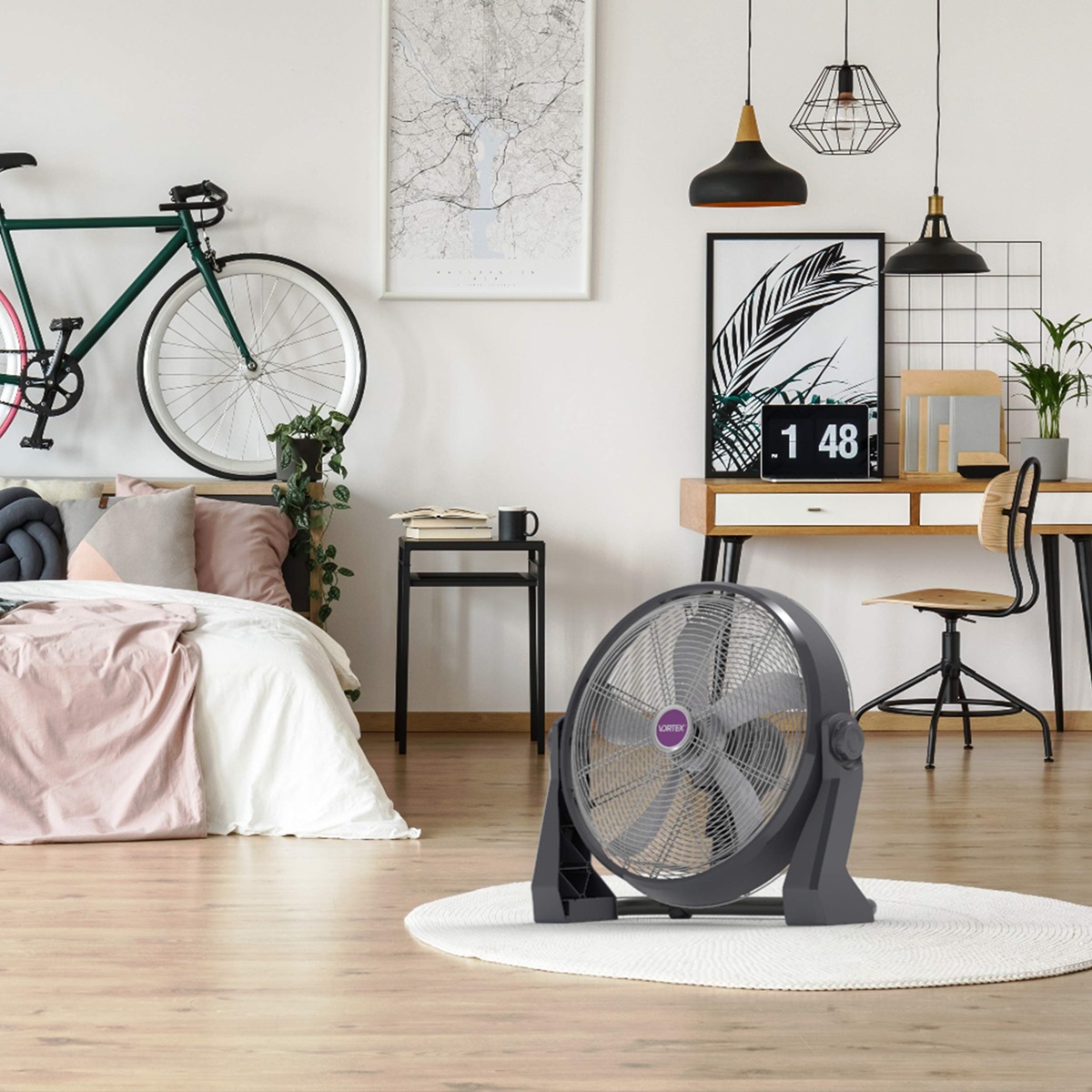 Ventilador Navia de Piso VORTEX CFV-M020.