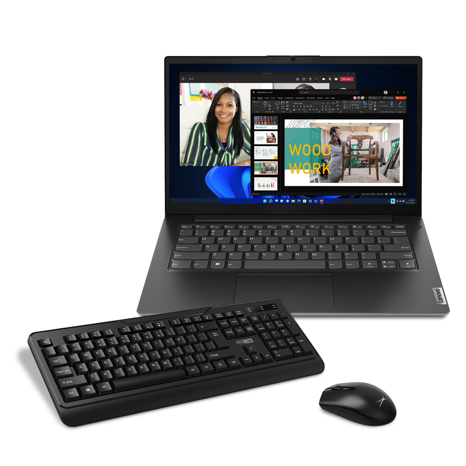 Lenovo V14 G4 AMN 14" AMD Ryzen 5 8GB 256GB Más Teclado y Mouse