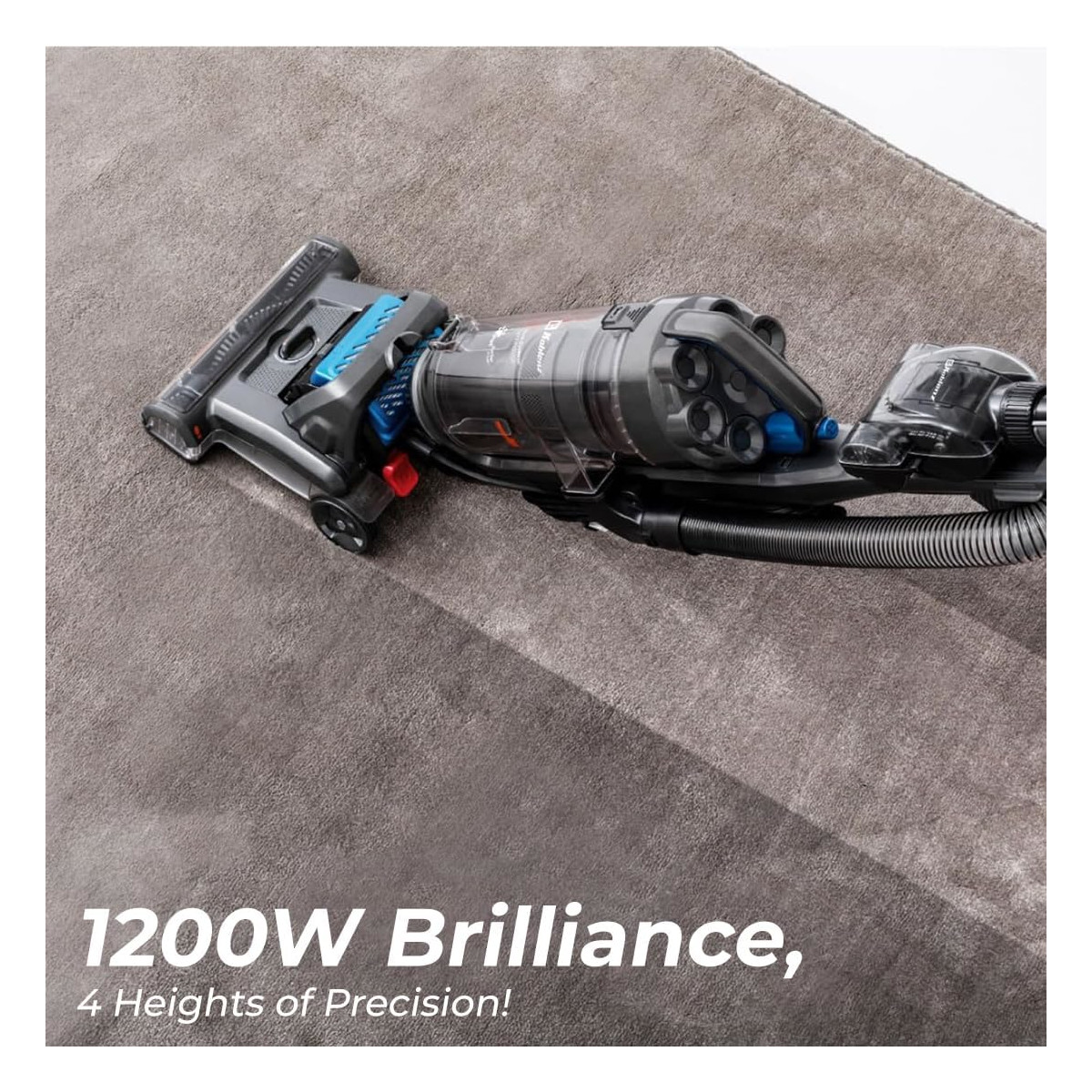 Aspirador Barredora KOBLENZ TITAN UMA-1400 giratoria HEPA.