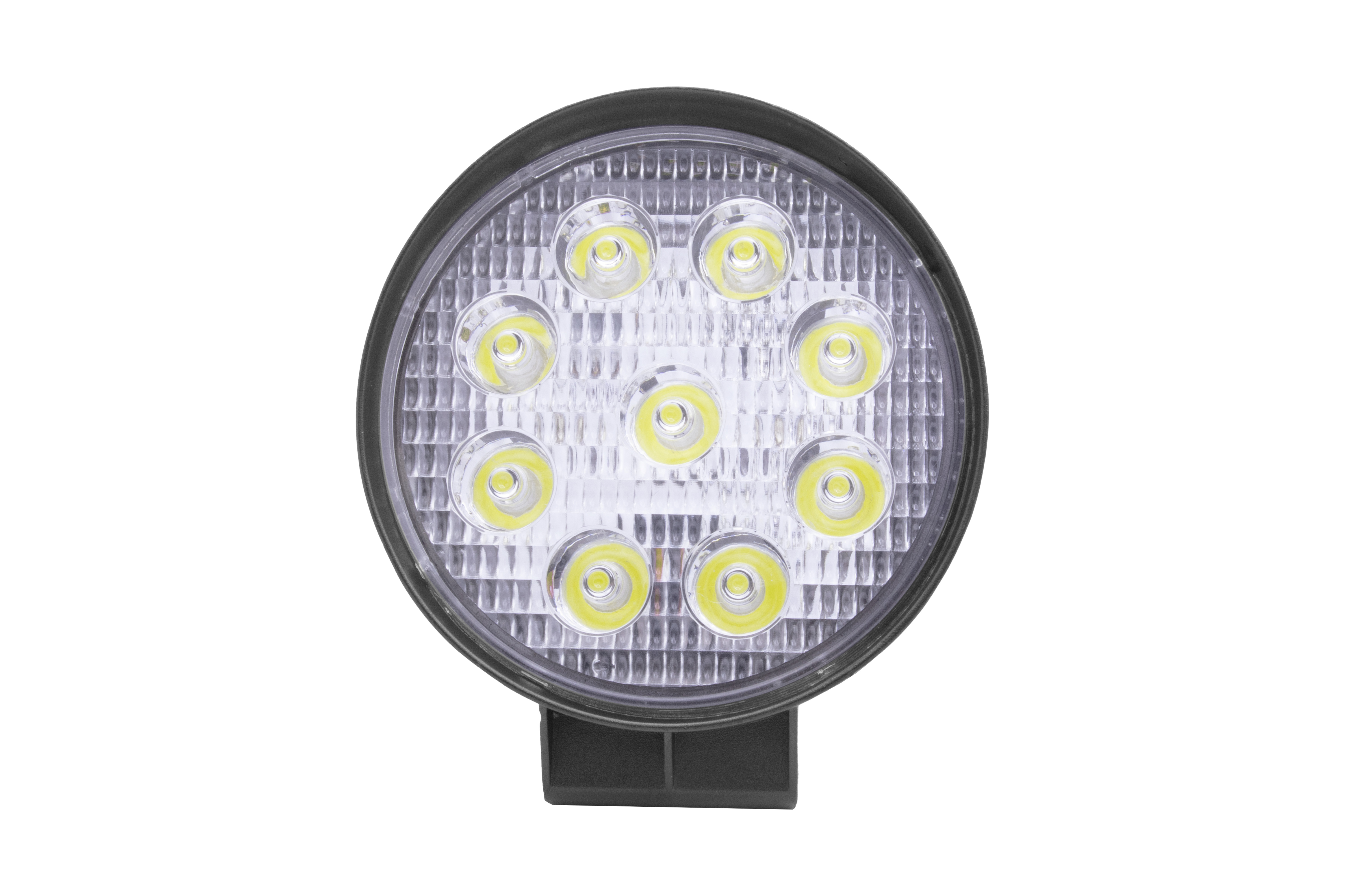 Faro Led Redondo en par 9 Cree Led 4 Pulgadas Blanco Reversero