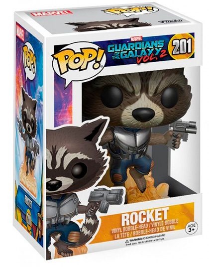 Funko Pop Guardianes de la Galaxia Vol. 2 Rocket 201