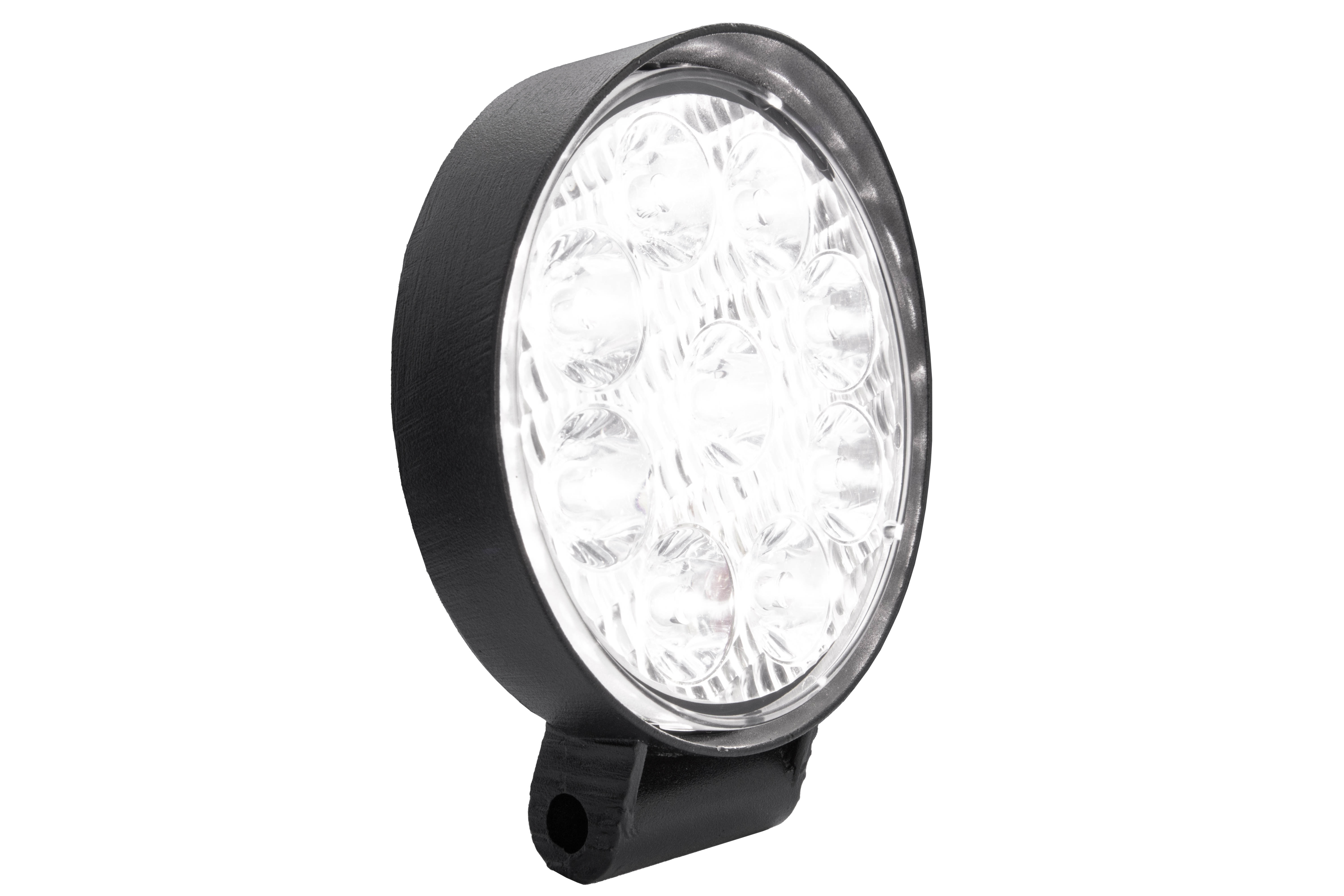 Faro Led Redondo en par reversero luz Blanca y Estrobo 3 Pulgadas