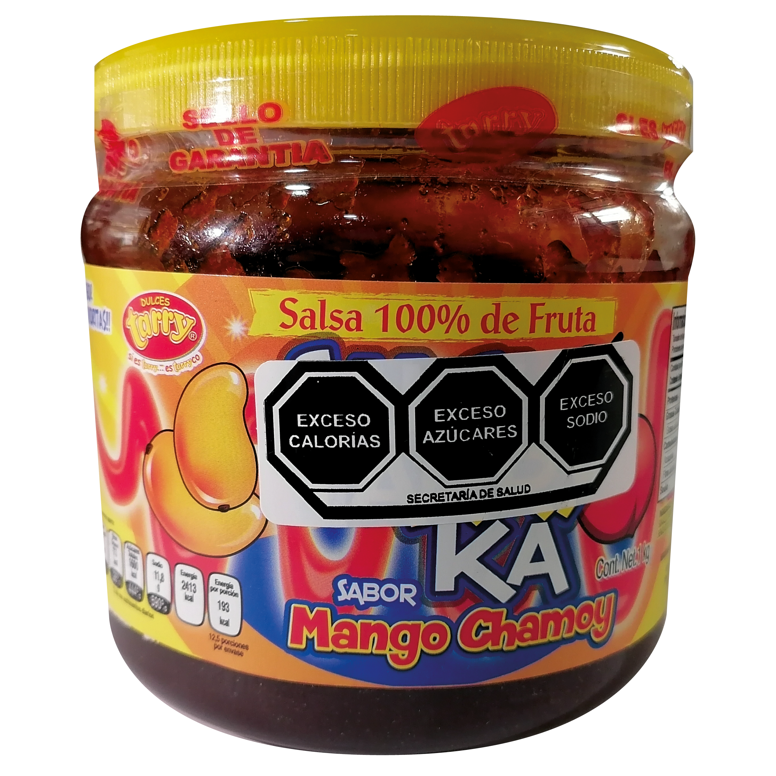 Tarry Pulpas Sabor Mango-Chamoy 1K Escarchado Para Bebidas