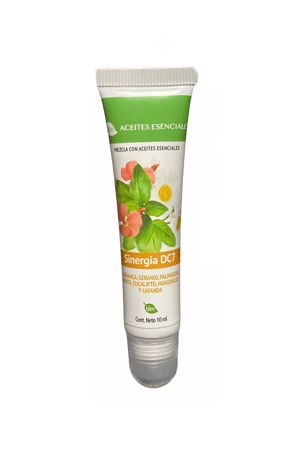 Blen Sinergia DC7 Roll On Mezcla Aceites Esenciales Dolor de Cabeza, Migraña, Stress