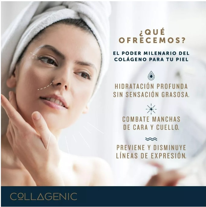 Serum Suero Vitamina C Collagenic Colageno Acido Hialuronico Elastina Retinol 50 mL T