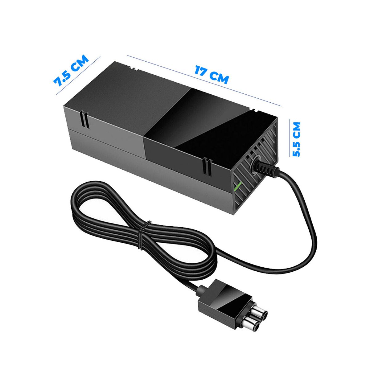 Cargador Fuente De Poder Compatible Con Xbox One Negro.