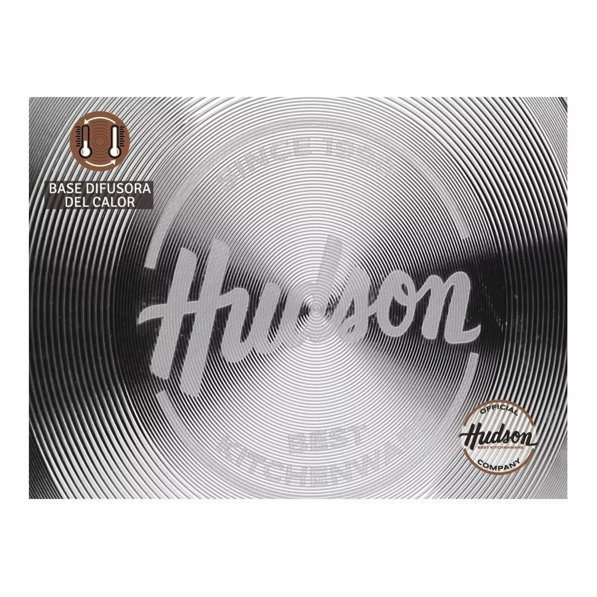 Juego 3 sartenes HUDSON Aluminio 20/24/26 cm Antihaderente cerámico.