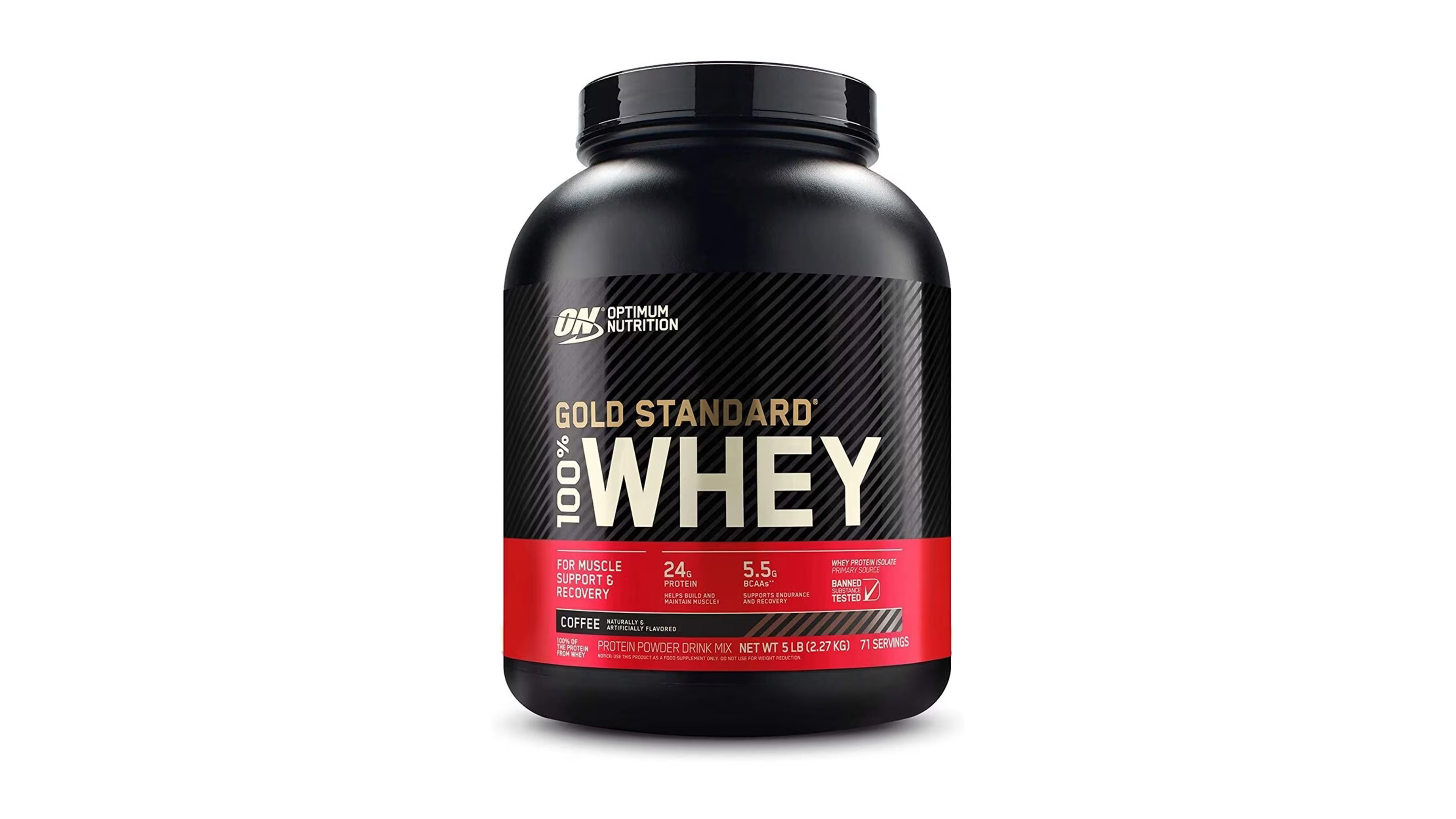 Proteína 100% Whey Gold Optimum Nutrition Sabor Doble Chocolate 5lb
