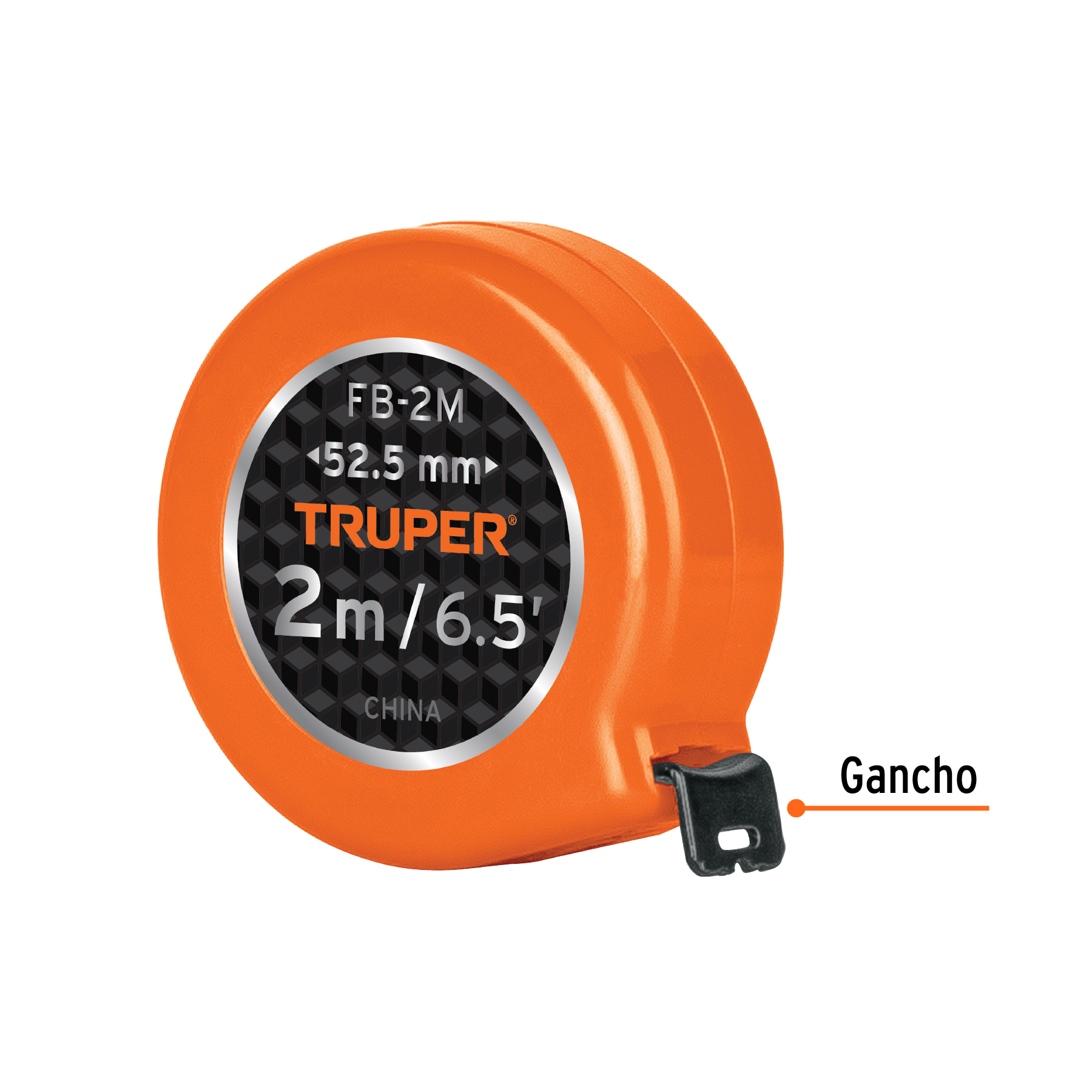 FLEXÓMETRO DE BOLSILLO 2M, TRUPER 103090