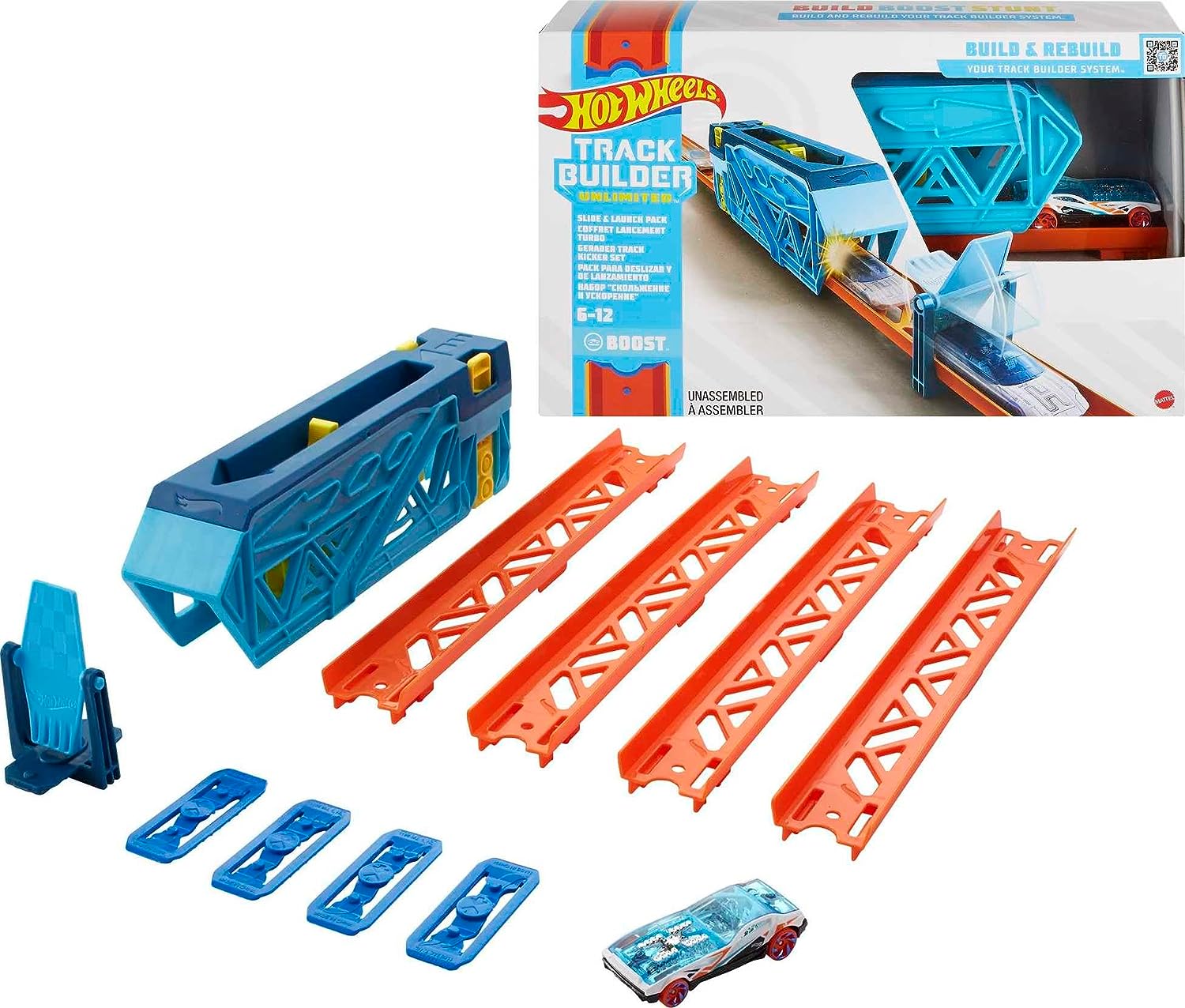 Hot Wheels Track Builder Unlimited Pista De Impulso