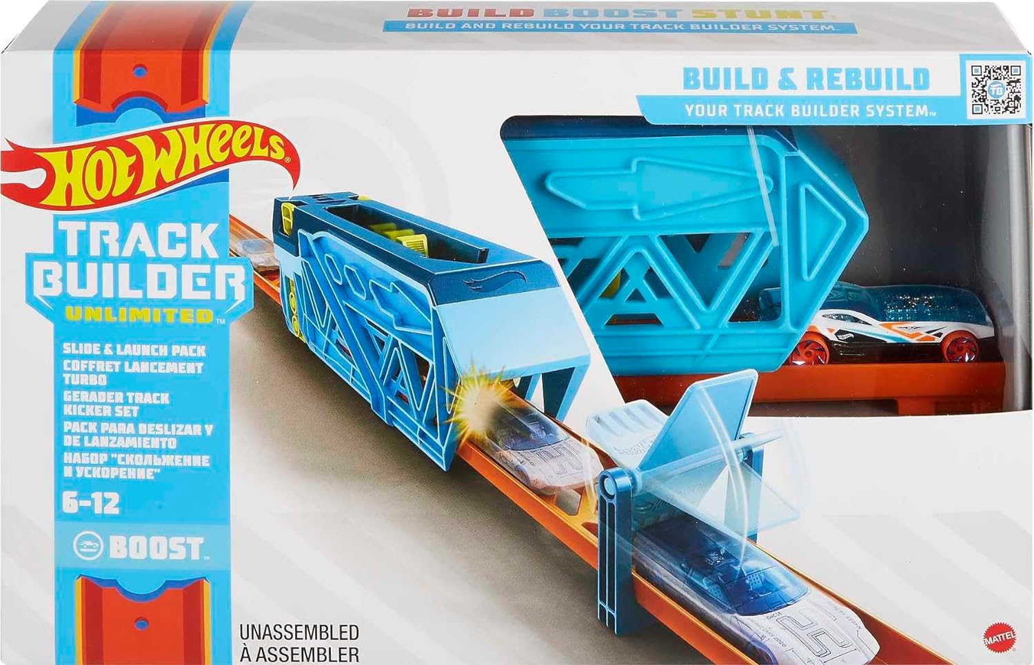 Hot Wheels Track Builder Unlimited Pista De Impulso