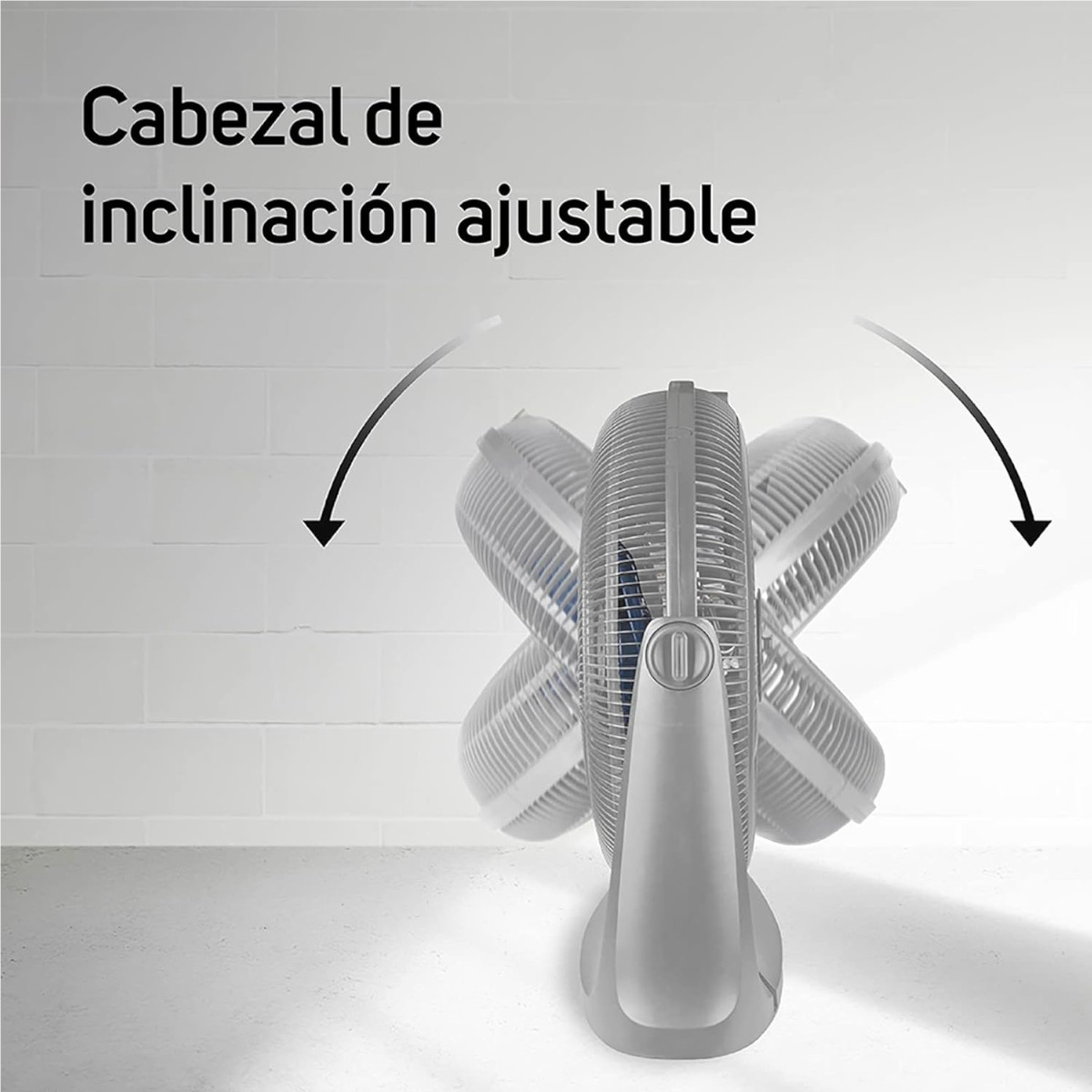 Ventilador De Piso Y Pared Taurus Supersonic 20" 3 Vel Gris.