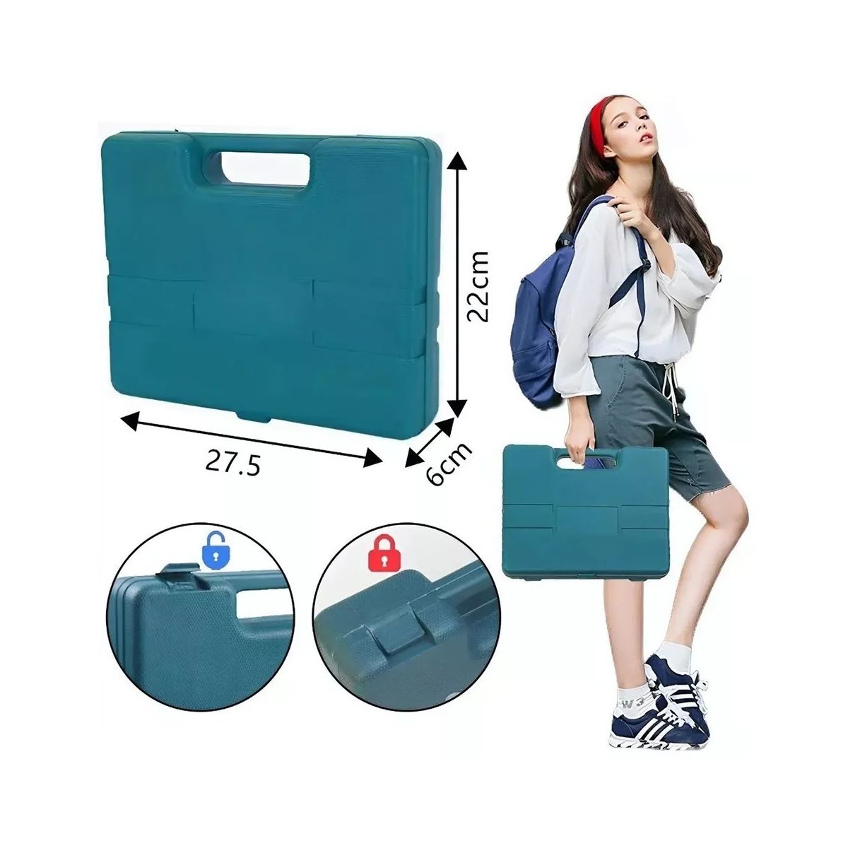 Juego De 16 Herramientas Manuales Con Maletin Elegate.