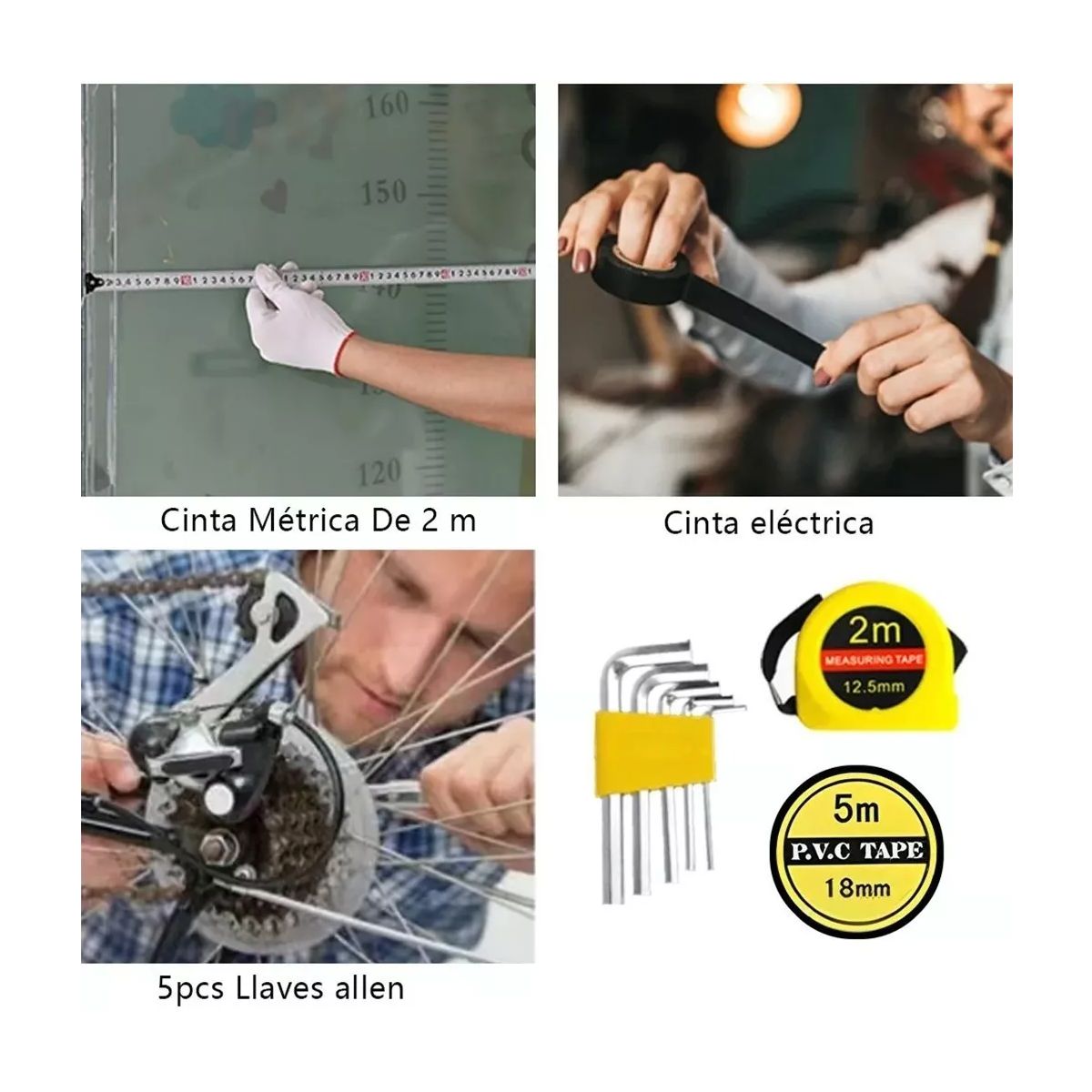 Juego De 16 Herramientas Manuales Con Maletin Elegate.