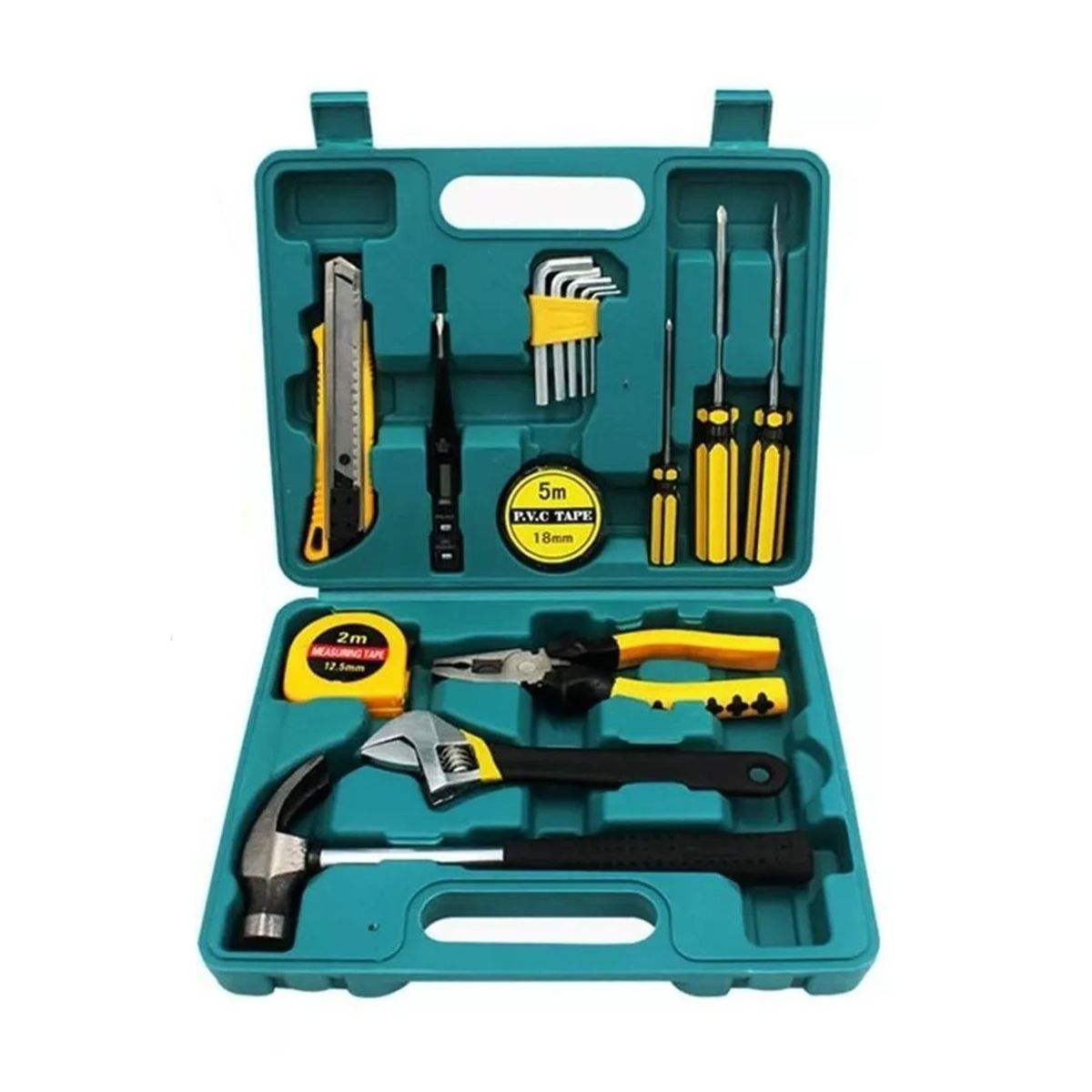 Juego De 16 Herramientas Manuales Con Maletin Elegate.