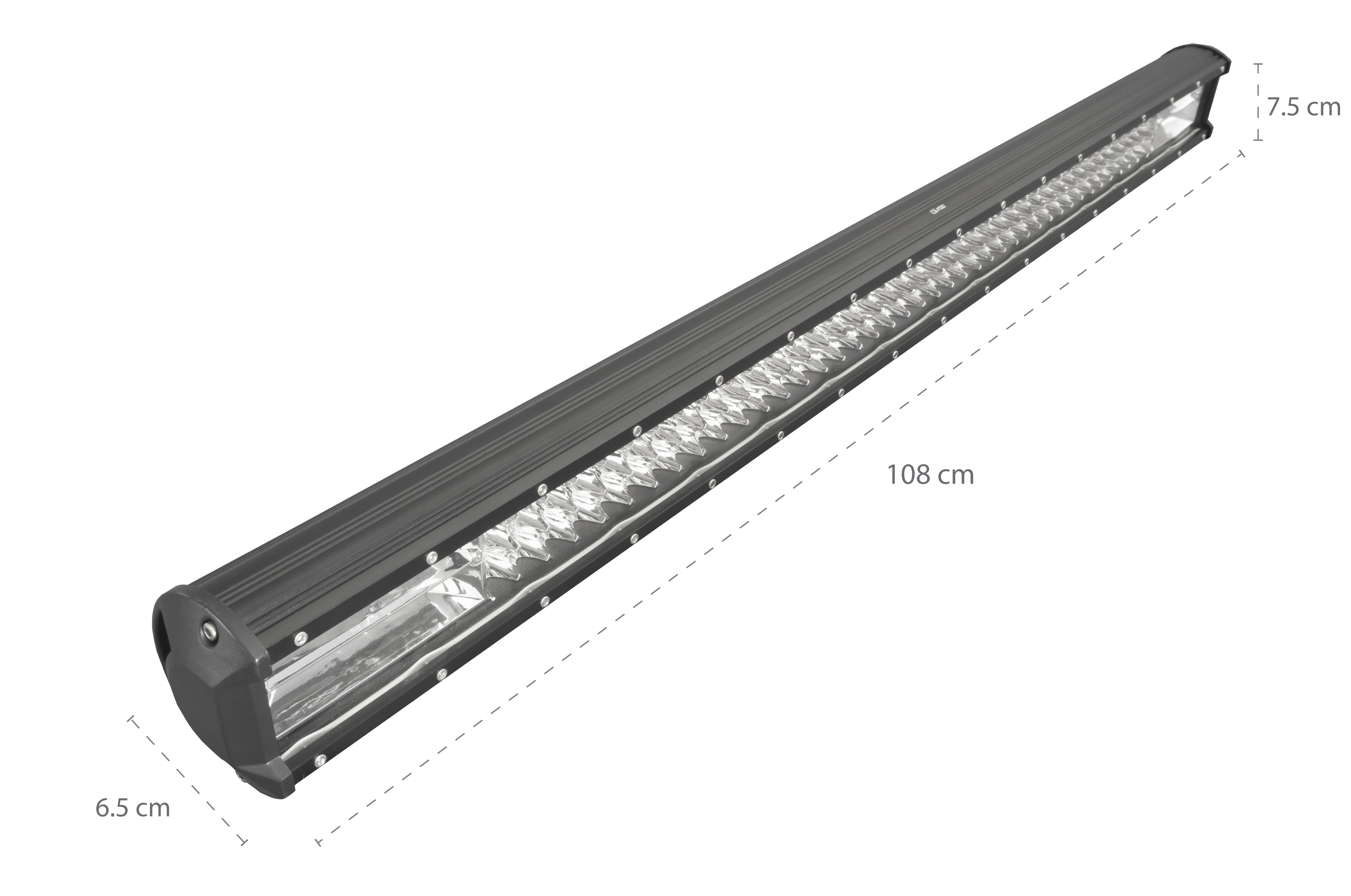 Barra Triple 192 Hiper Led 42 Pulgadas Recta Base Techo Camioneta o Auto