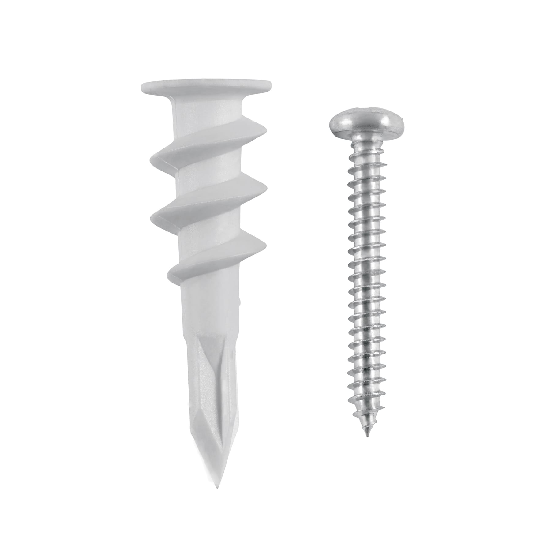 KIT 20 TAQUETES PLÁSTICOS 1/2", P/PANEL DE YESO CON PIJAS #8 FIERO 40743