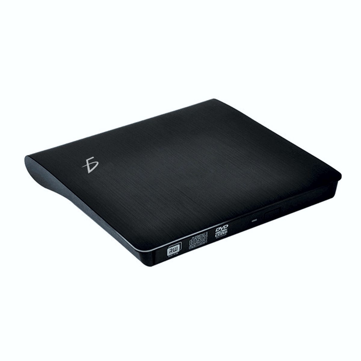 Lector Y Grabador de DVD y CD Externo  USB 3.0 Slim Negro.