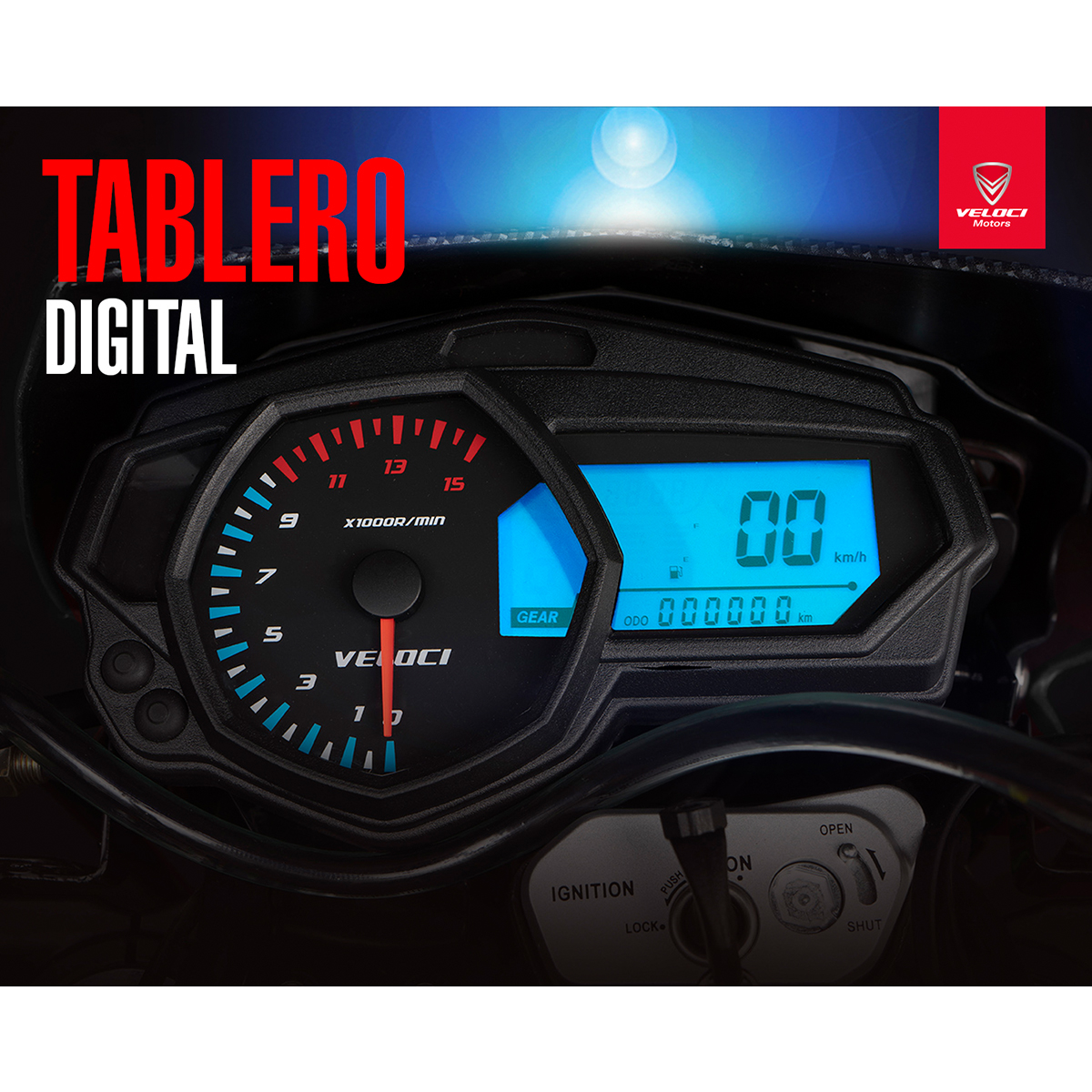 Moto Veloci Xeverus Pro XR2 300cc Negro 2023