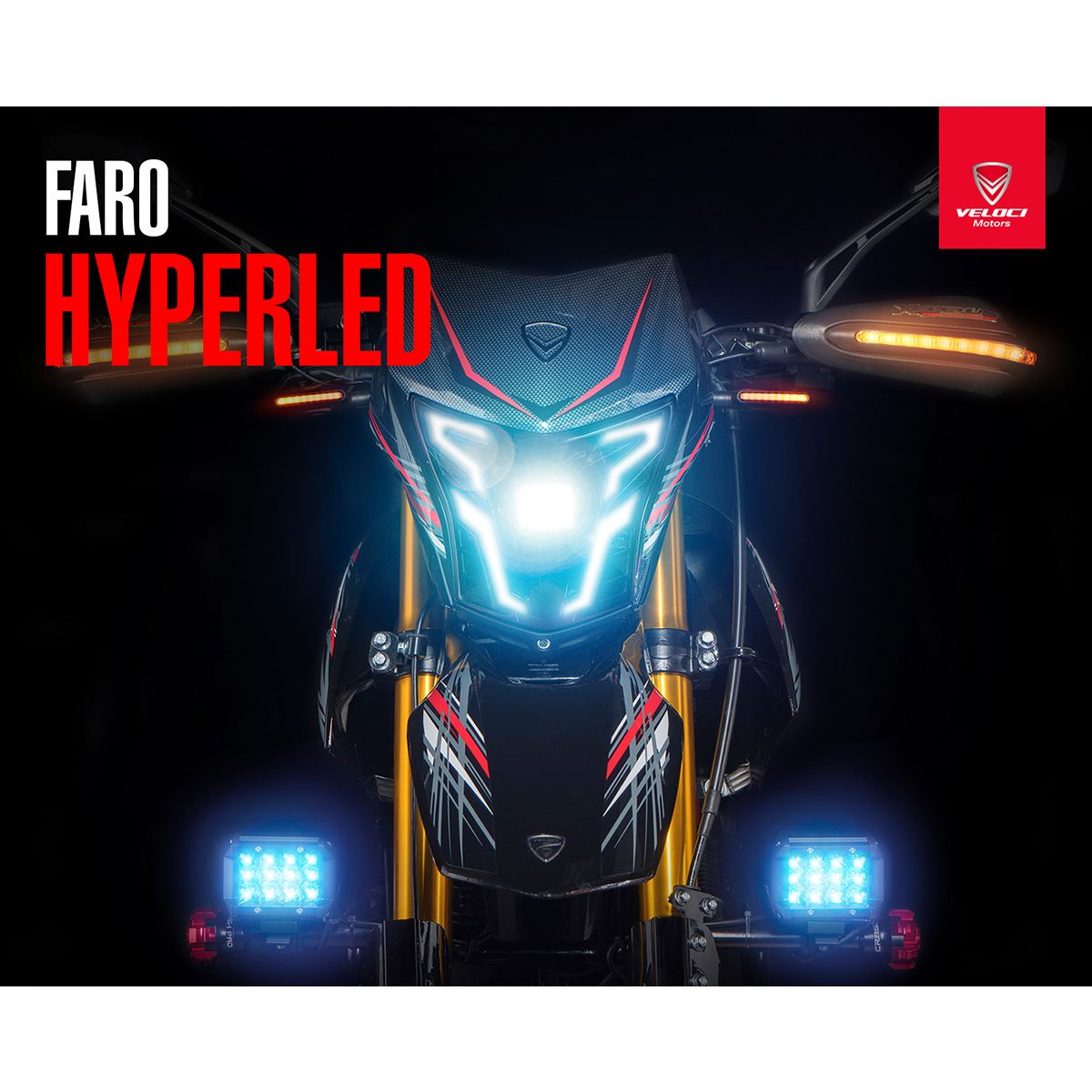 Moto Veloci Xeverus Pro XR2 300cc Negro 2023