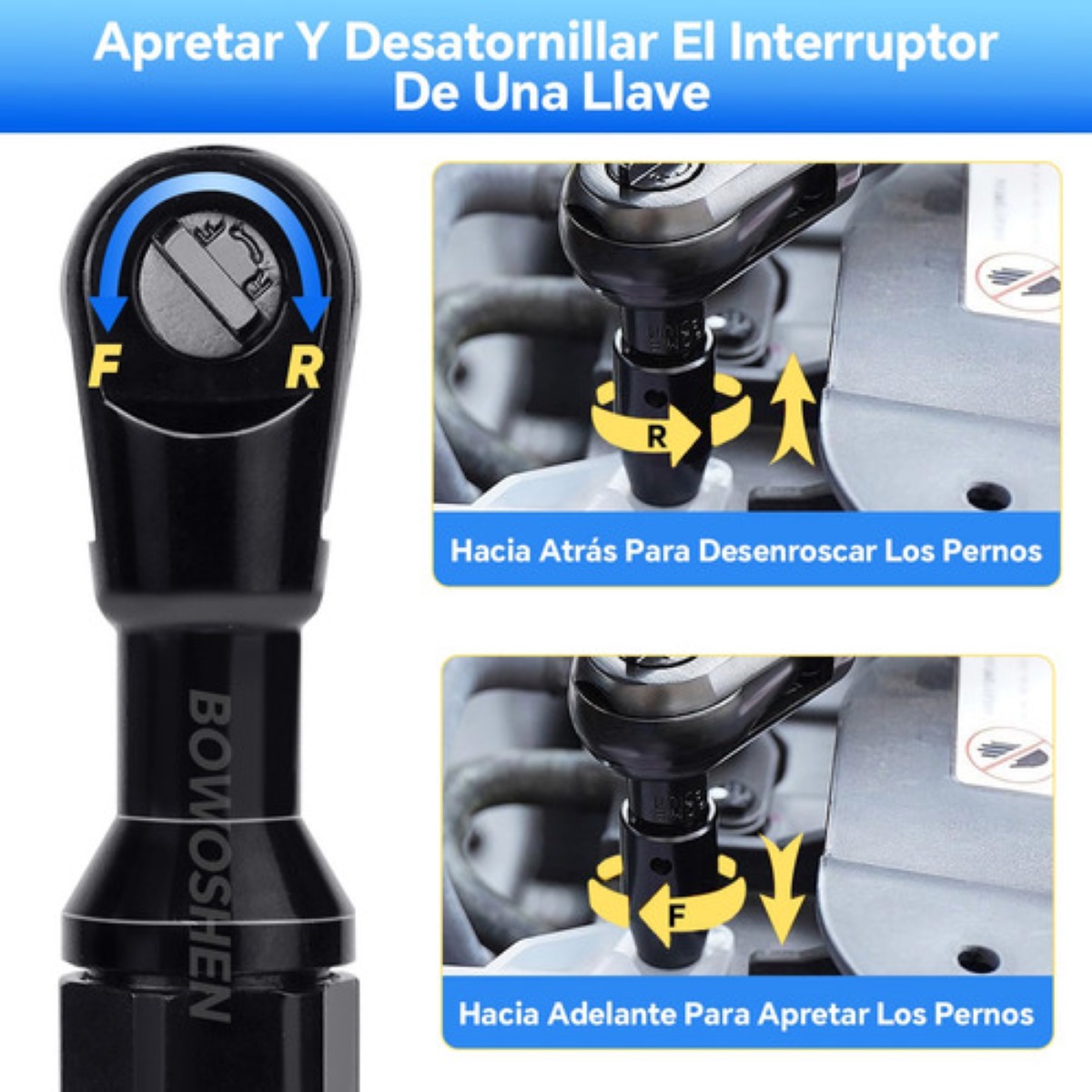 Matraca Neumática Impacto De Llave Pistola Neumática 1/2