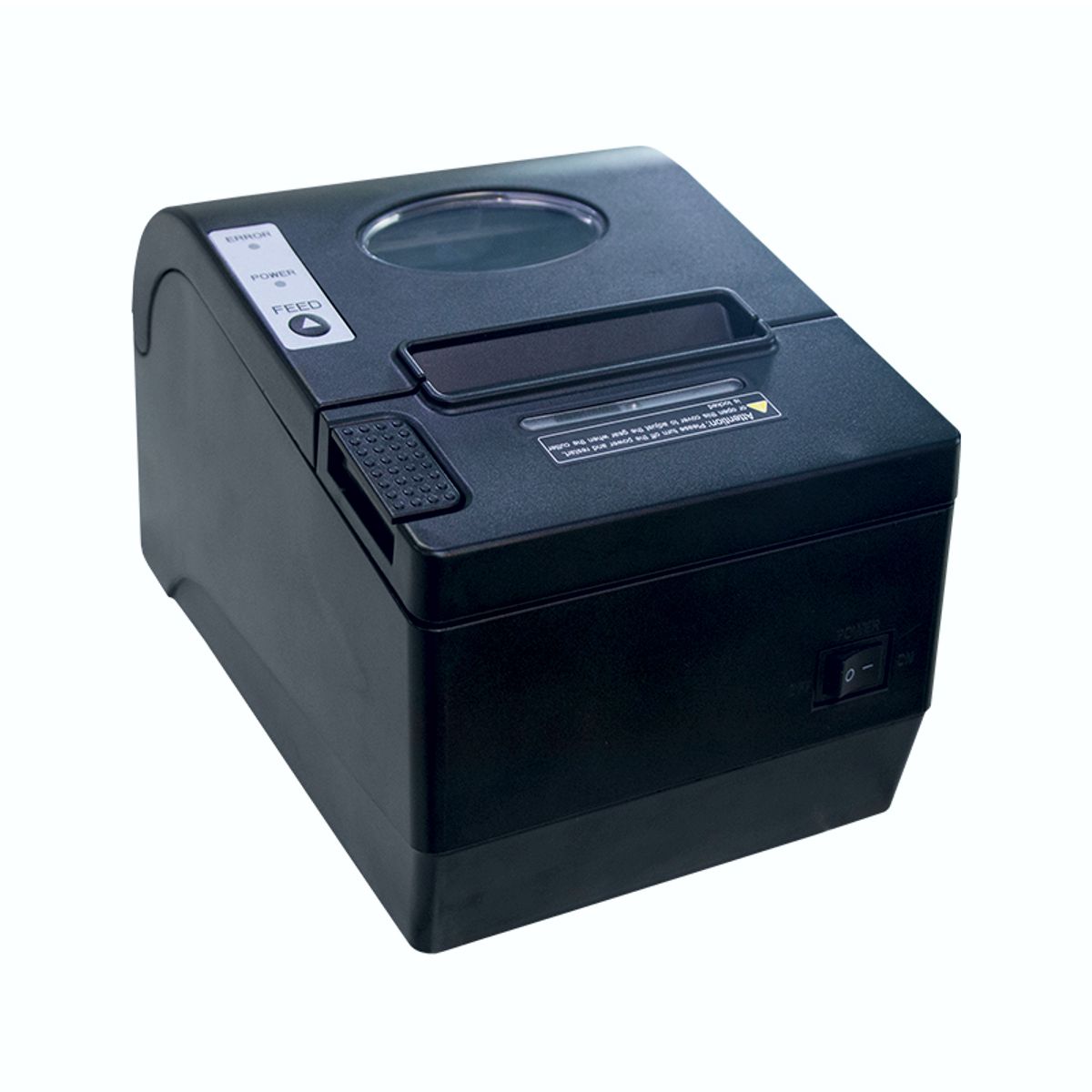 Impresora Termica De Tickets 80mm Para Punto De Venta Bluetooth O Usb Negra.