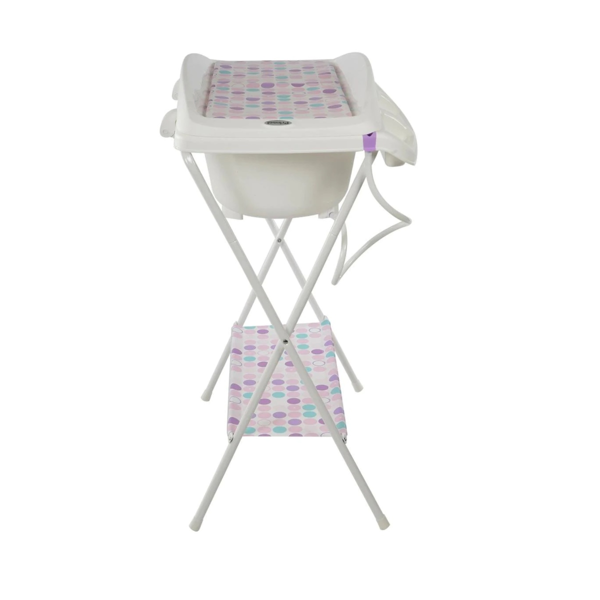 Bañera / Tina para bebe Prinsel 9020 R 19 Gaviota Círculos Rosa ORT9**