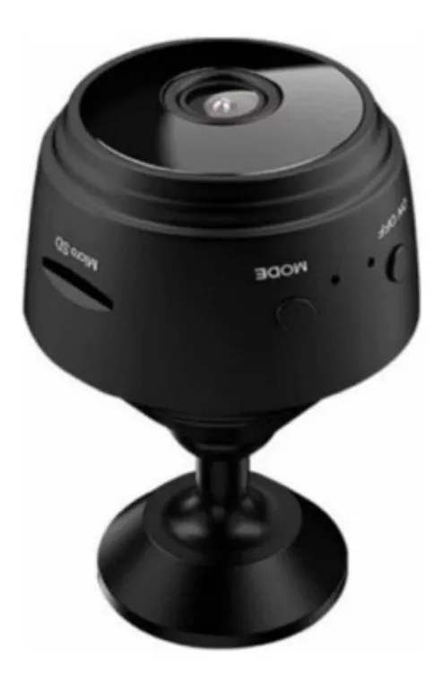 Cámara de seguridad A9 Mini con resolución de 1080p visión nocturna incluida Color negro