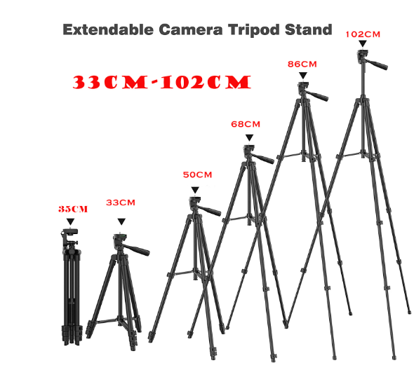 Tripie Para Cámara Y Celular Con Control Remoto Con Funda Nuevos