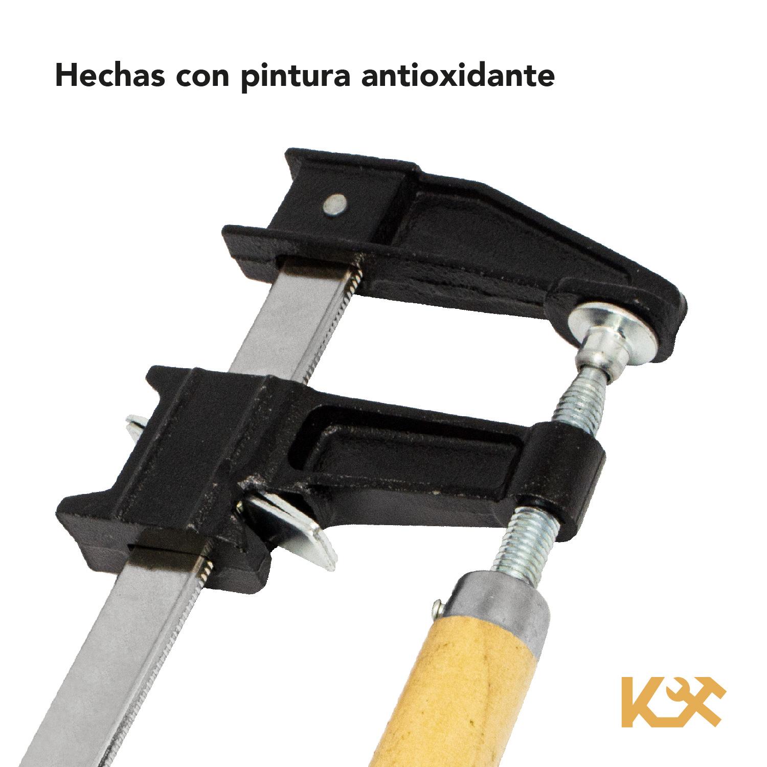 Juego 4 Prensa Sargento Para Madera 36 Pulgadas 