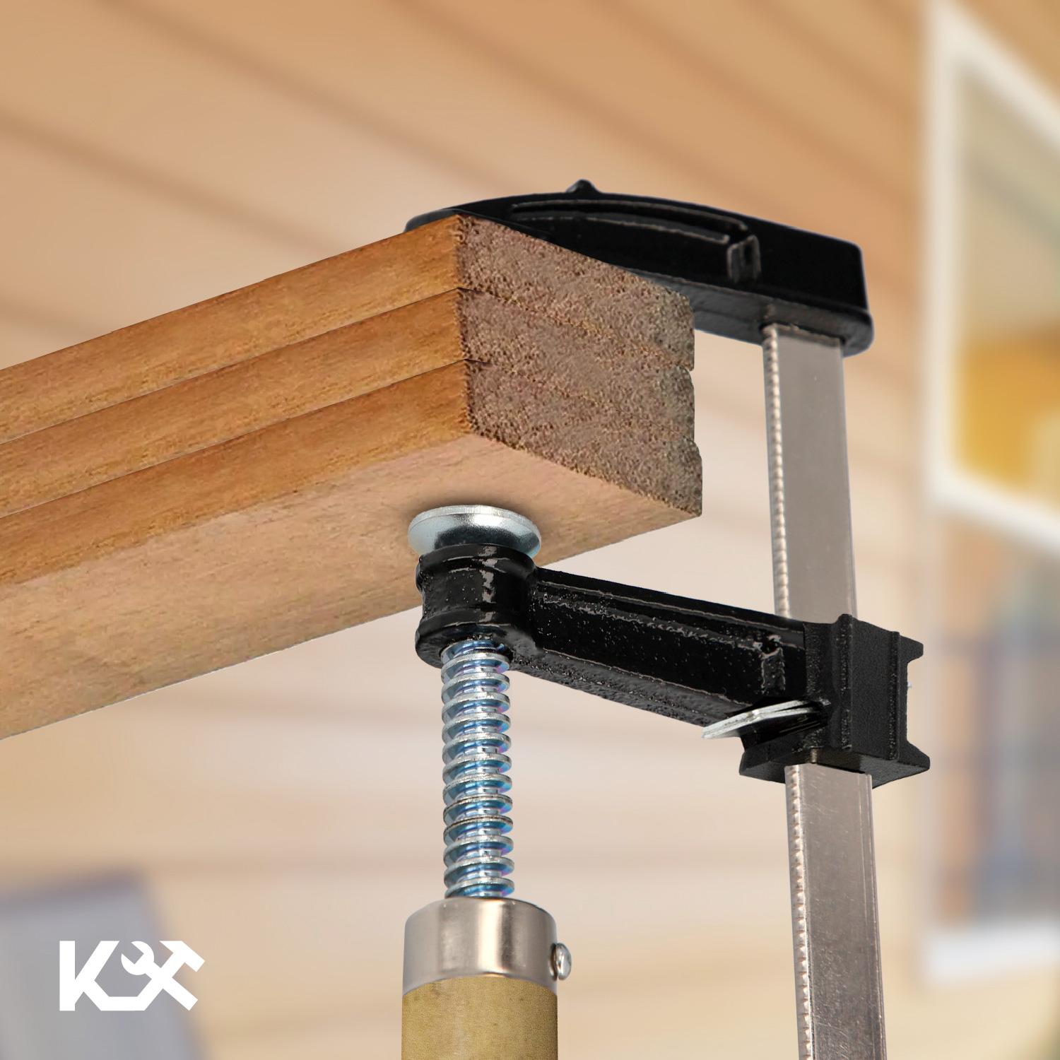 Juego 4 Prensa Sargento Para Madera 36 Pulgadas 