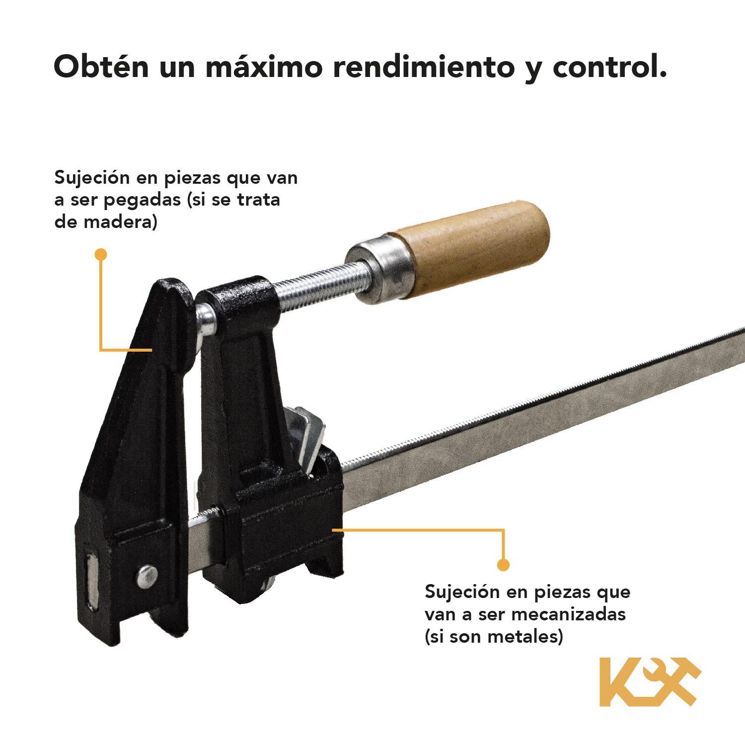 Juego 4 Prensa Sargento Para Madera 36 Pulgadas 