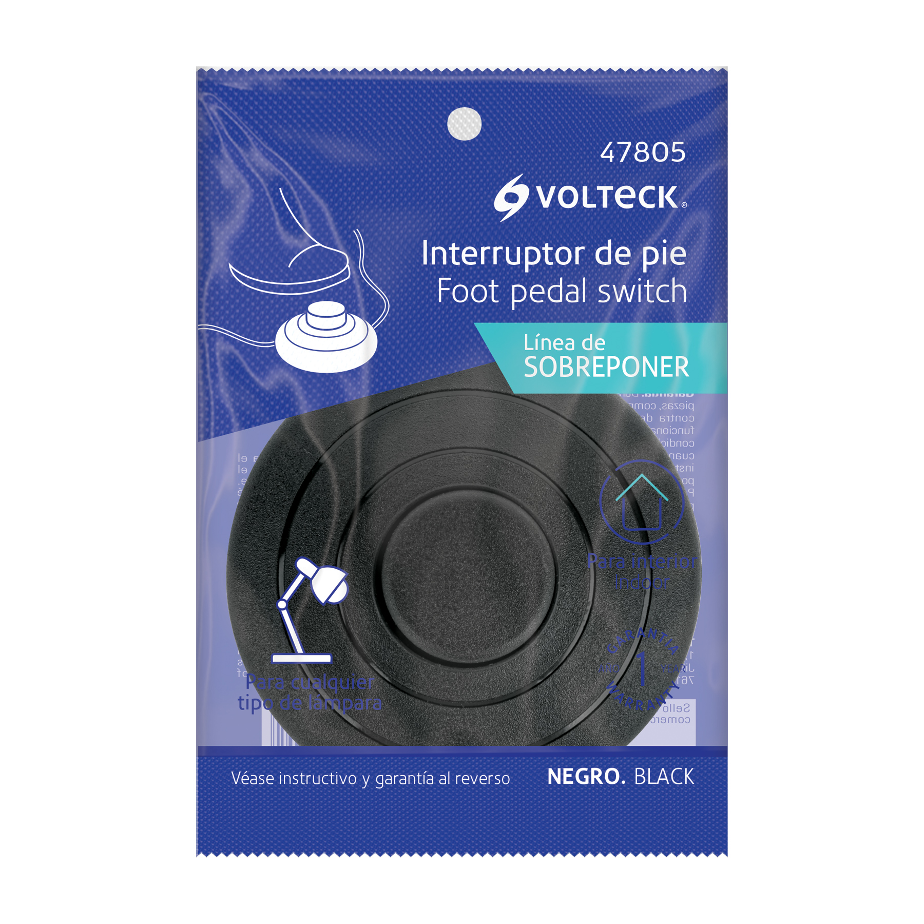 INTERRUPTOR DE PIE, VOLTECK 47805