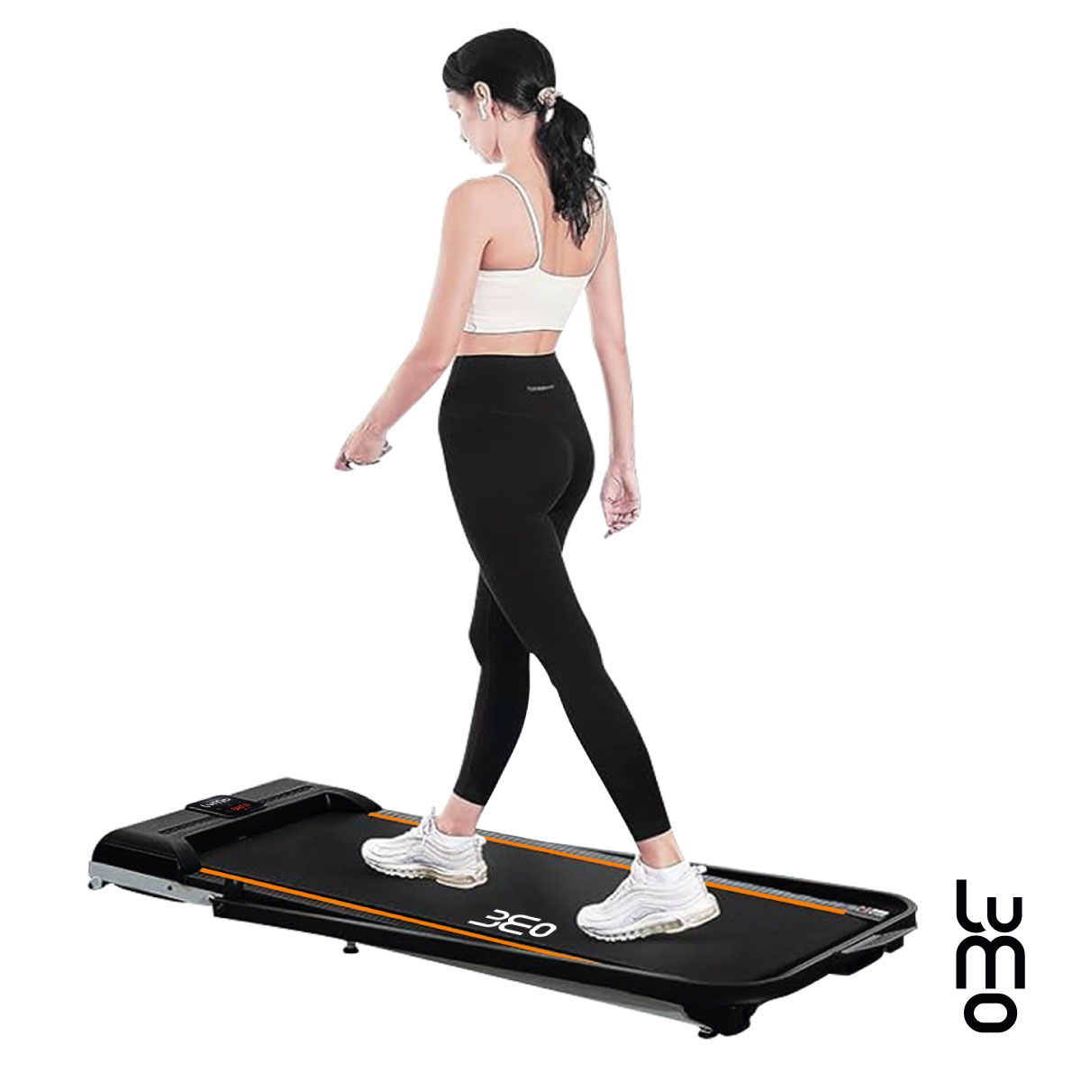 Caminadora Electrica 2 en 1 Plegable Bluetooth Pantalla LCD.